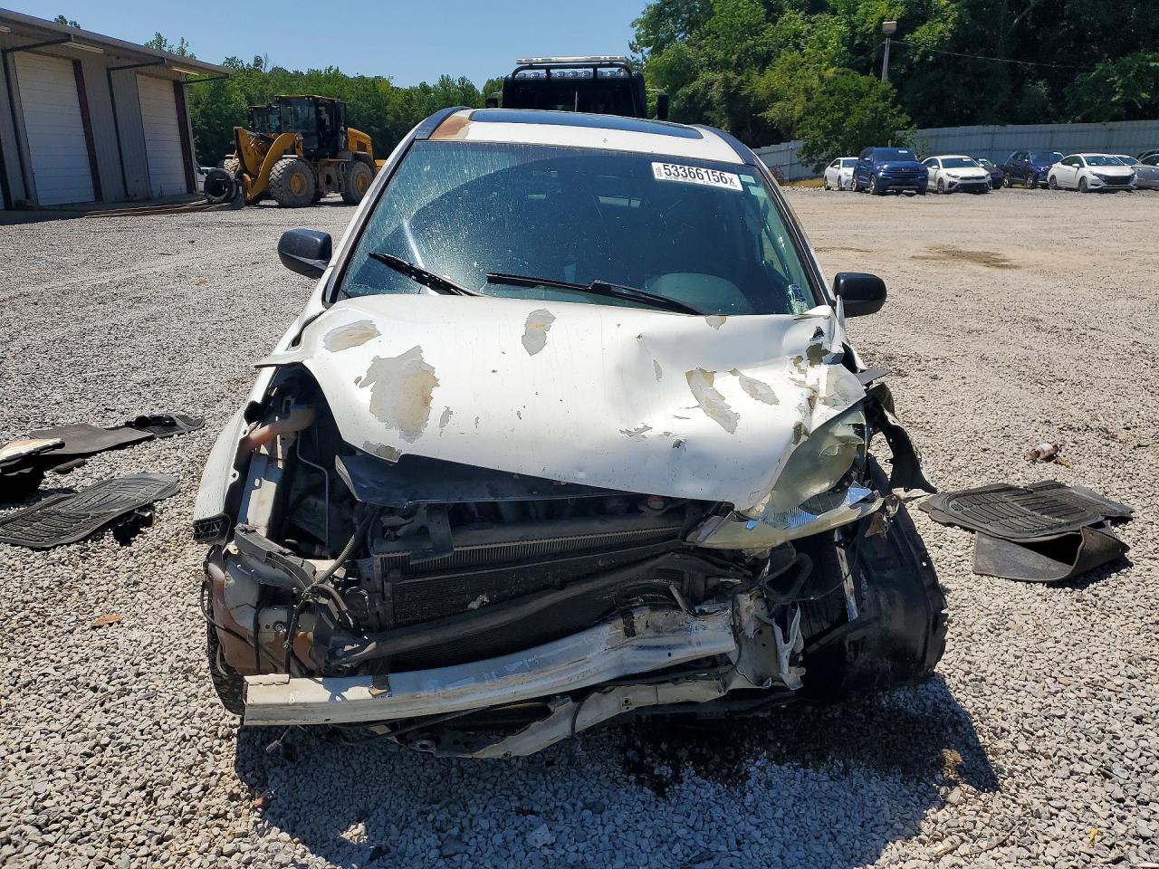 2009 Honda Cr-v Ex White vin: 3CZRE38549G703811
