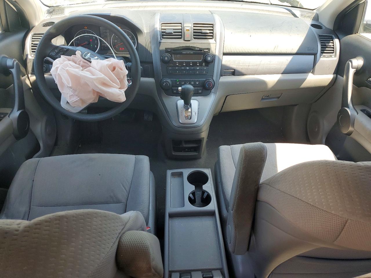 2009 Honda Cr-v Ex White vin: 3CZRE38549G703811