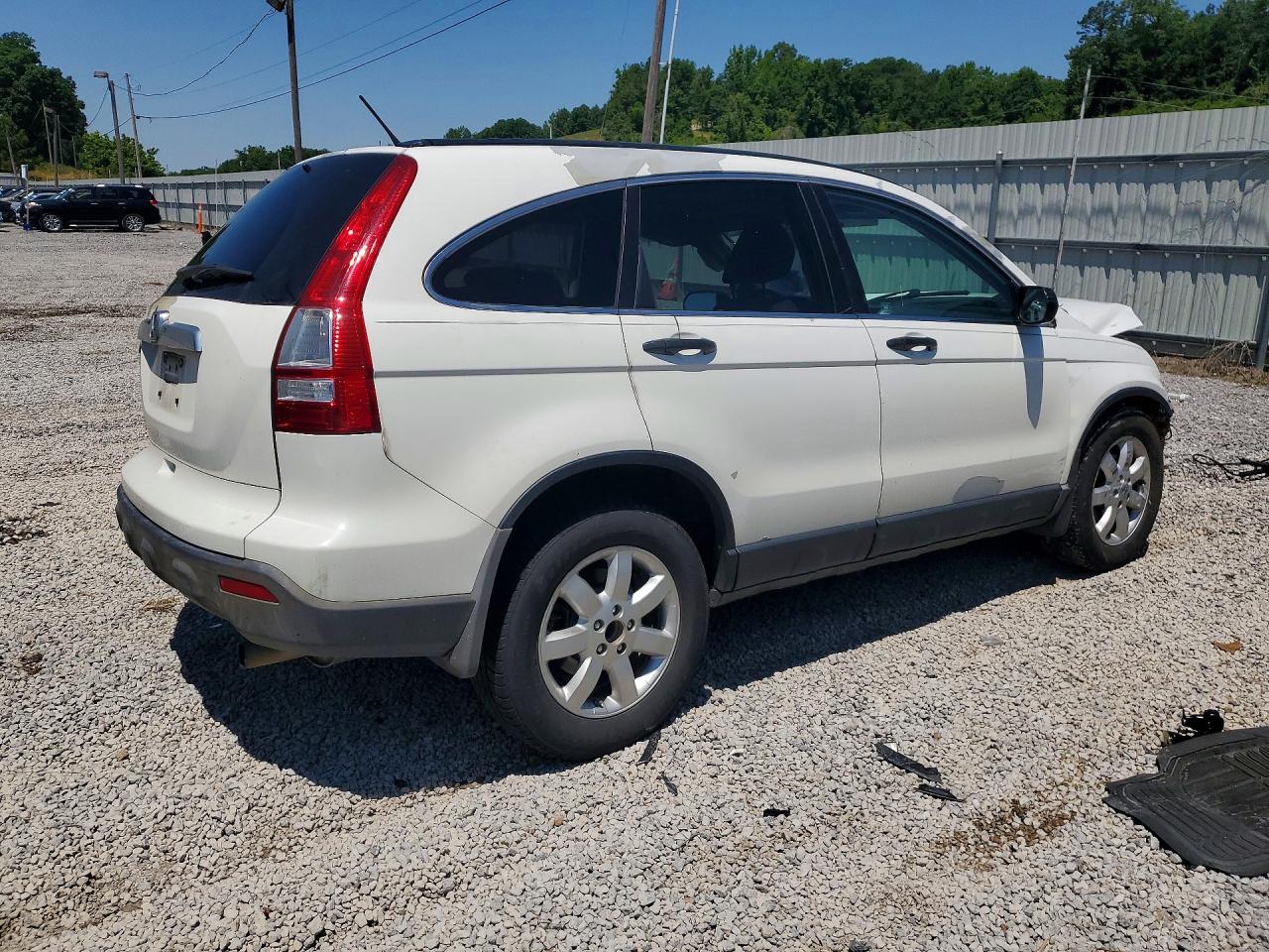 2009 Honda Cr-v Ex White vin: 3CZRE38549G703811