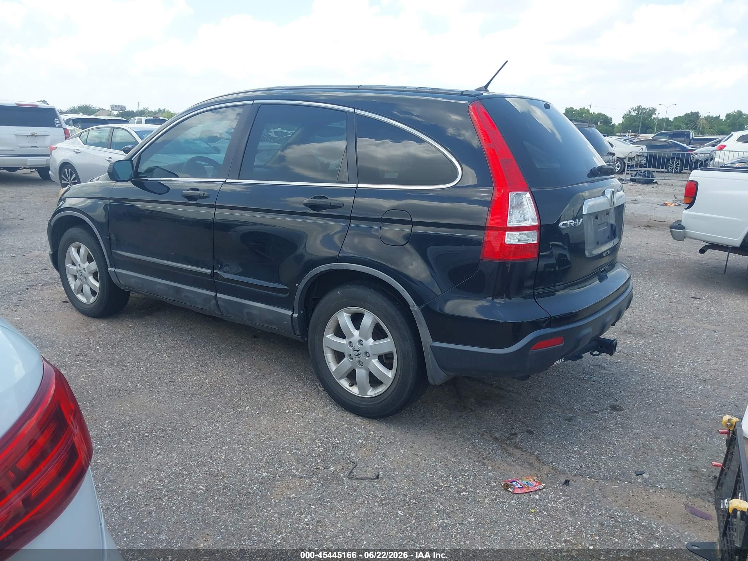 2008 Honda Cr-v Ex Черный vin: 3CZRE38558G702164