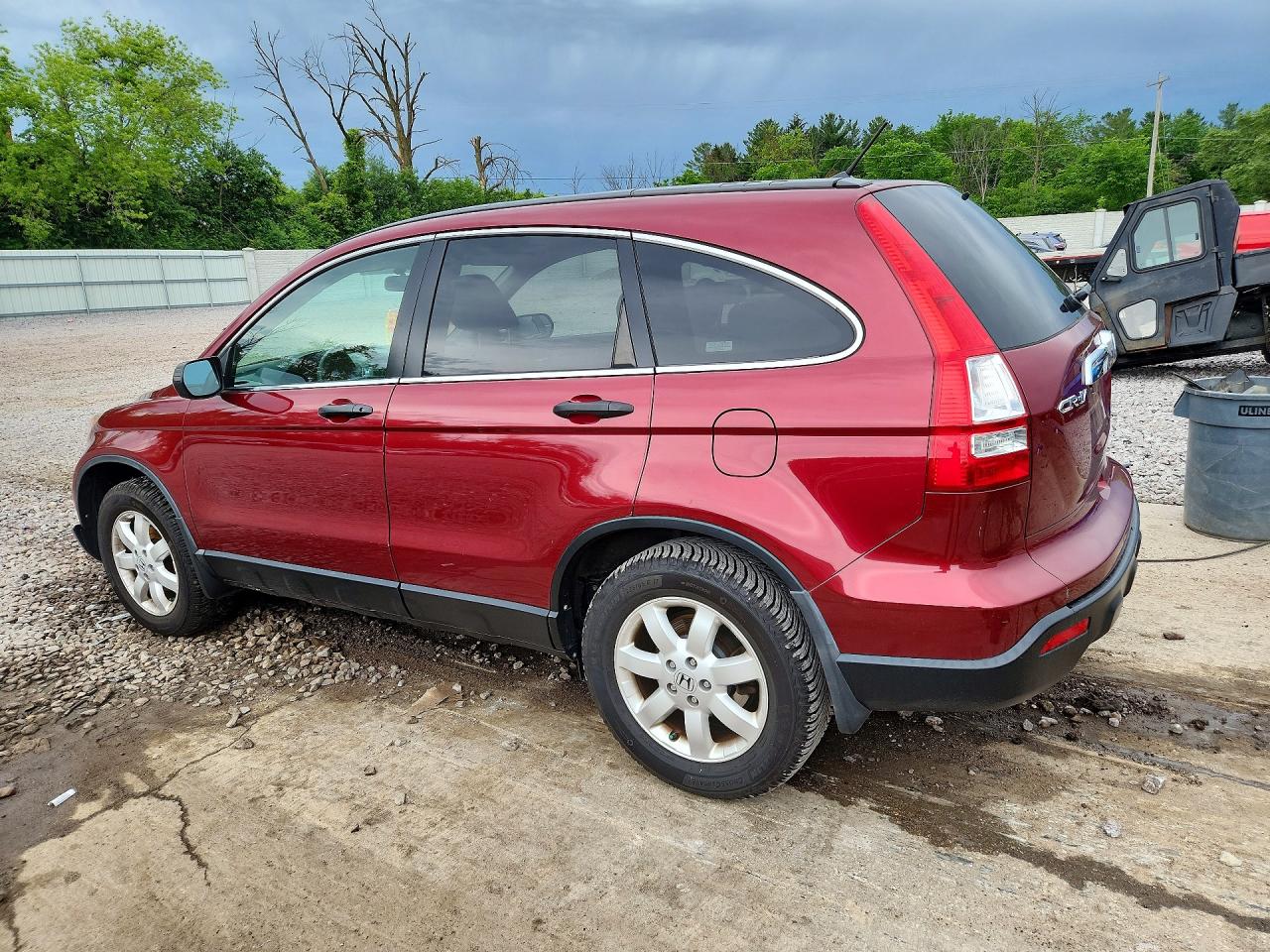 2008 Honda Cr-v Ex Maroon vin: 3CZRE38558G705341