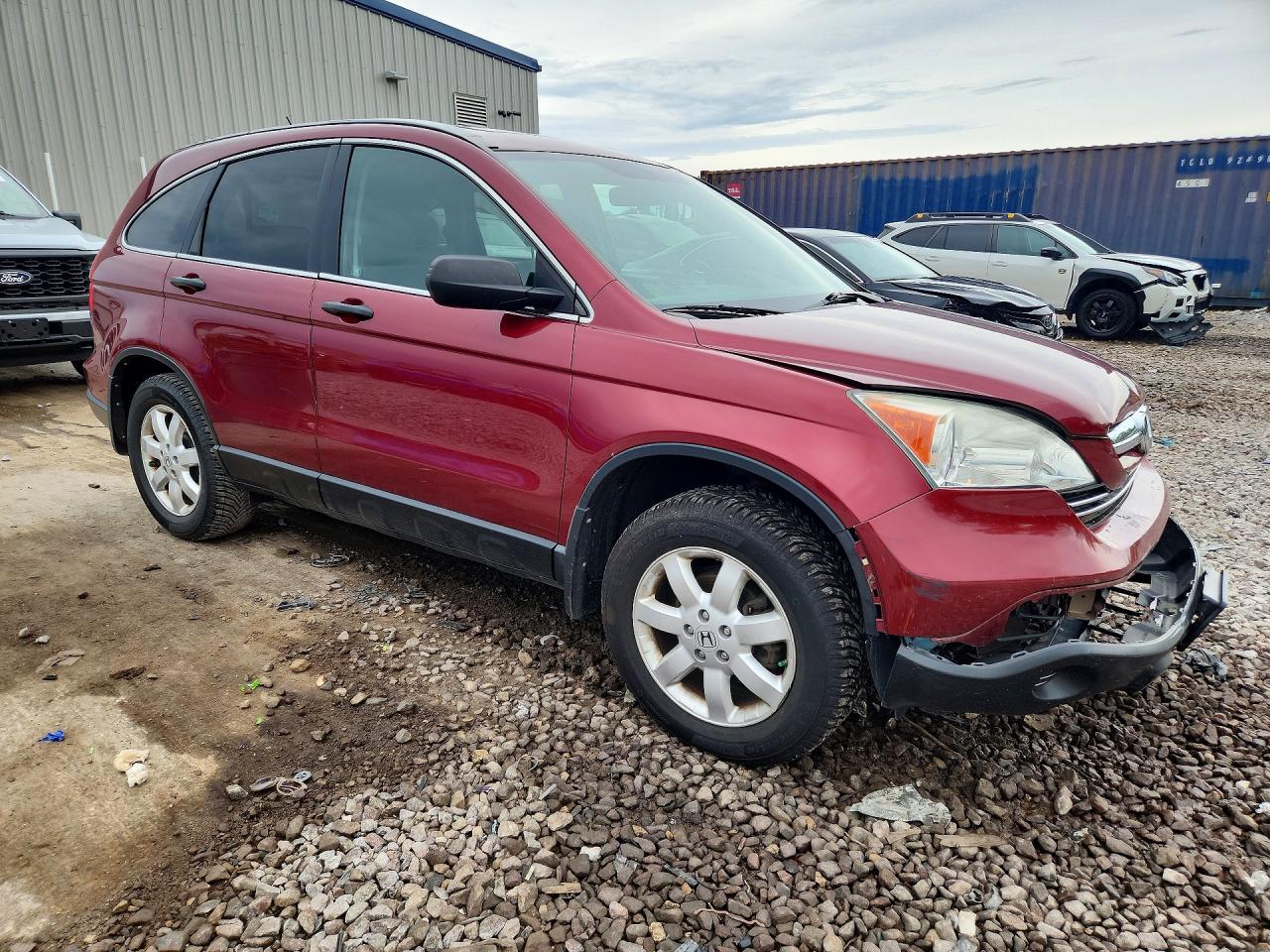 2008 Honda Cr-v Ex Maroon vin: 3CZRE38558G705341