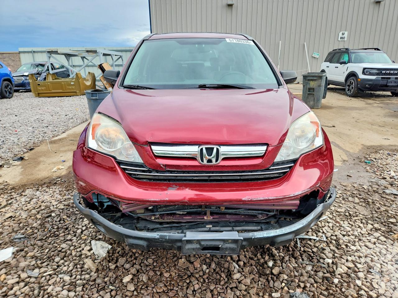 2008 Honda Cr-v Ex Maroon vin: 3CZRE38558G705341