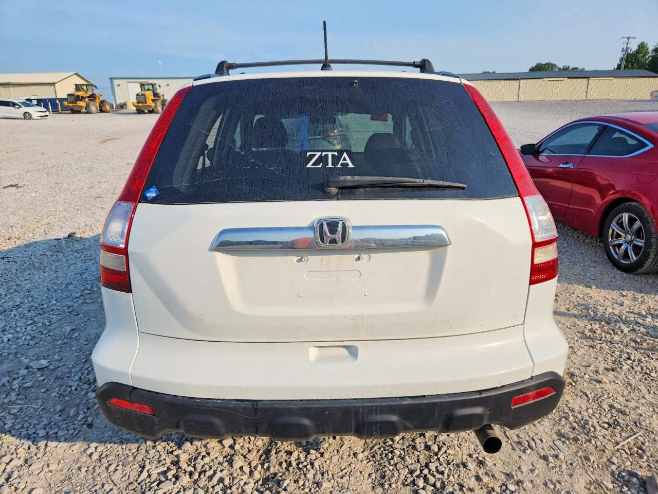 2008 Honda Cr-v Ex White vin: 3CZRE38558G706991