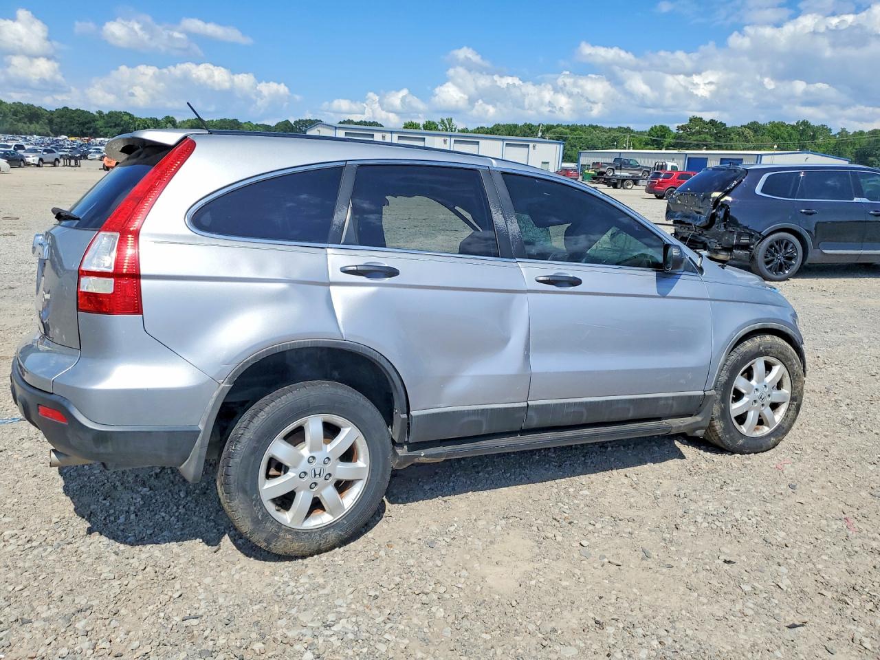 2008 Honda Cr-v Ex Gray vin: 3CZRE38578G700545