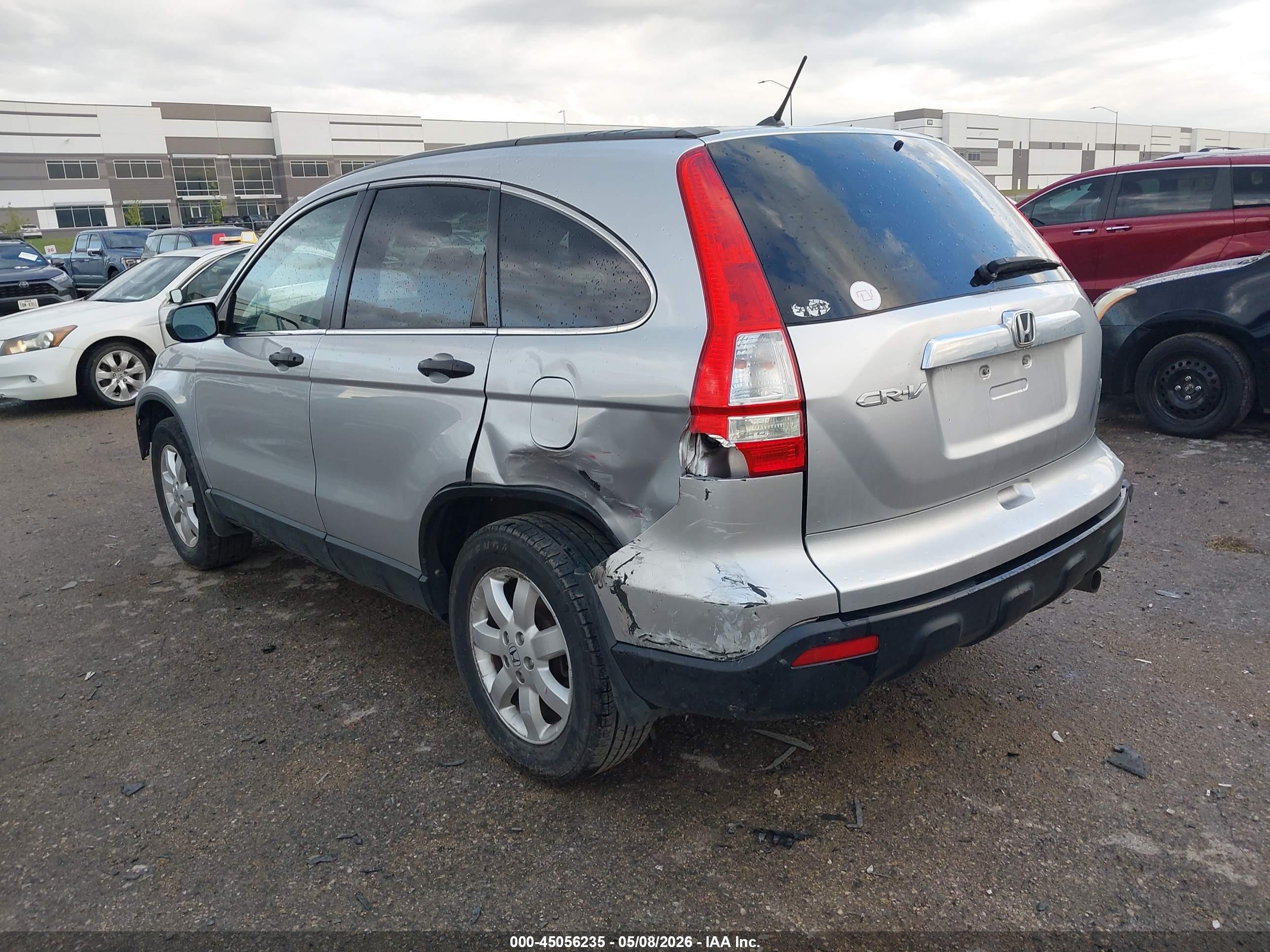 2009 Honda Cr-v Ex Silver vin: 3CZRE38579G700725