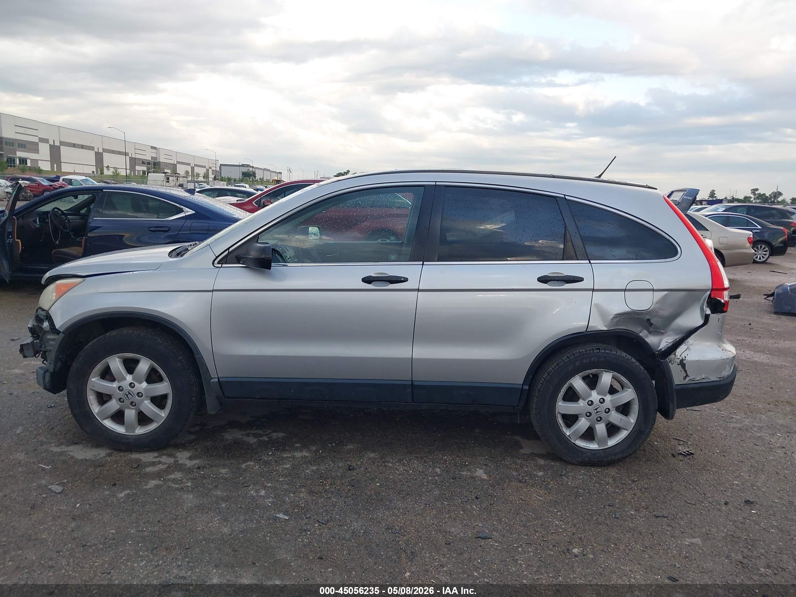 2009 Honda Cr-v Ex Silver vin: 3CZRE38579G700725