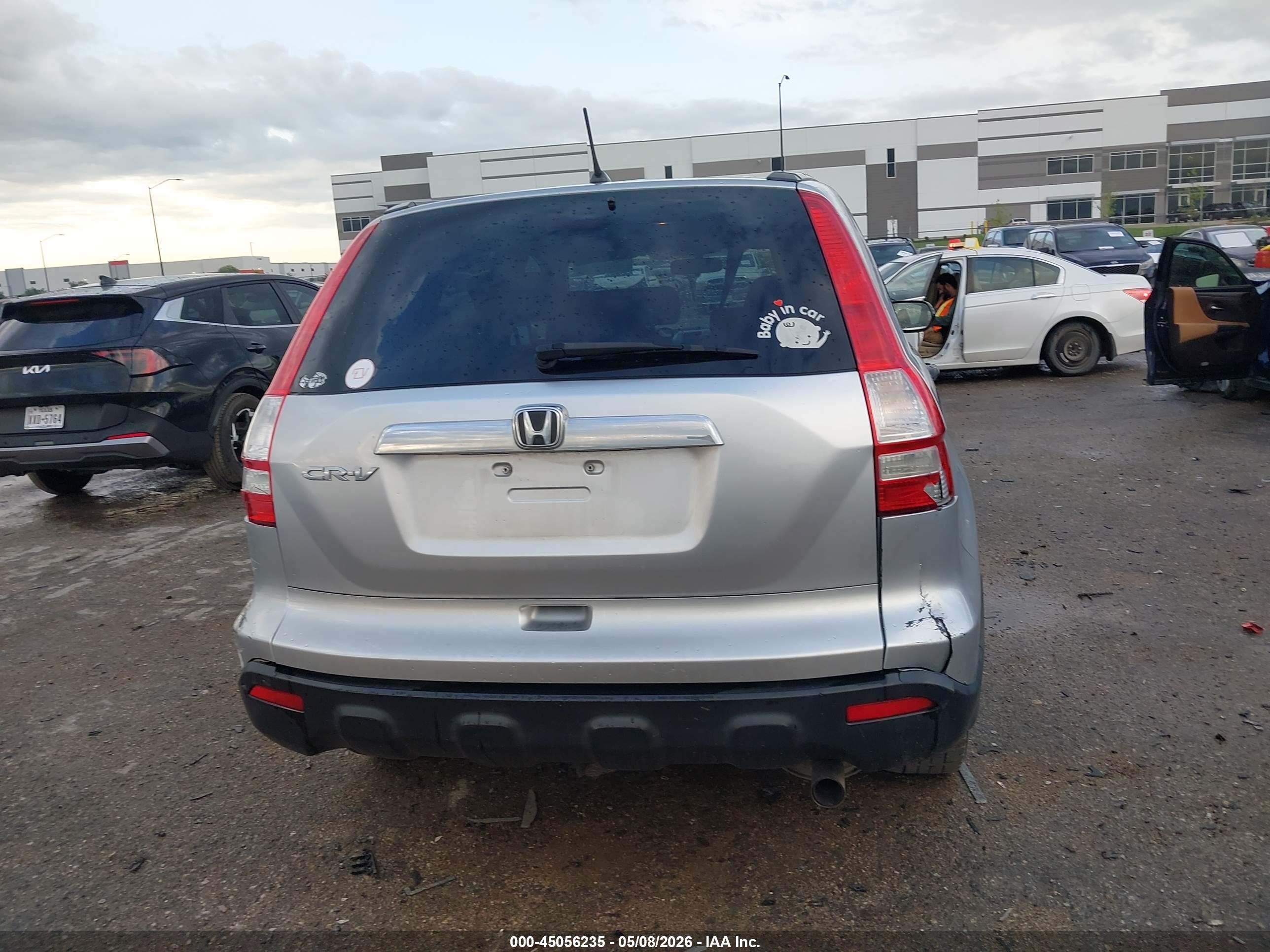 2009 Honda Cr-v Ex Silver vin: 3CZRE38579G700725
