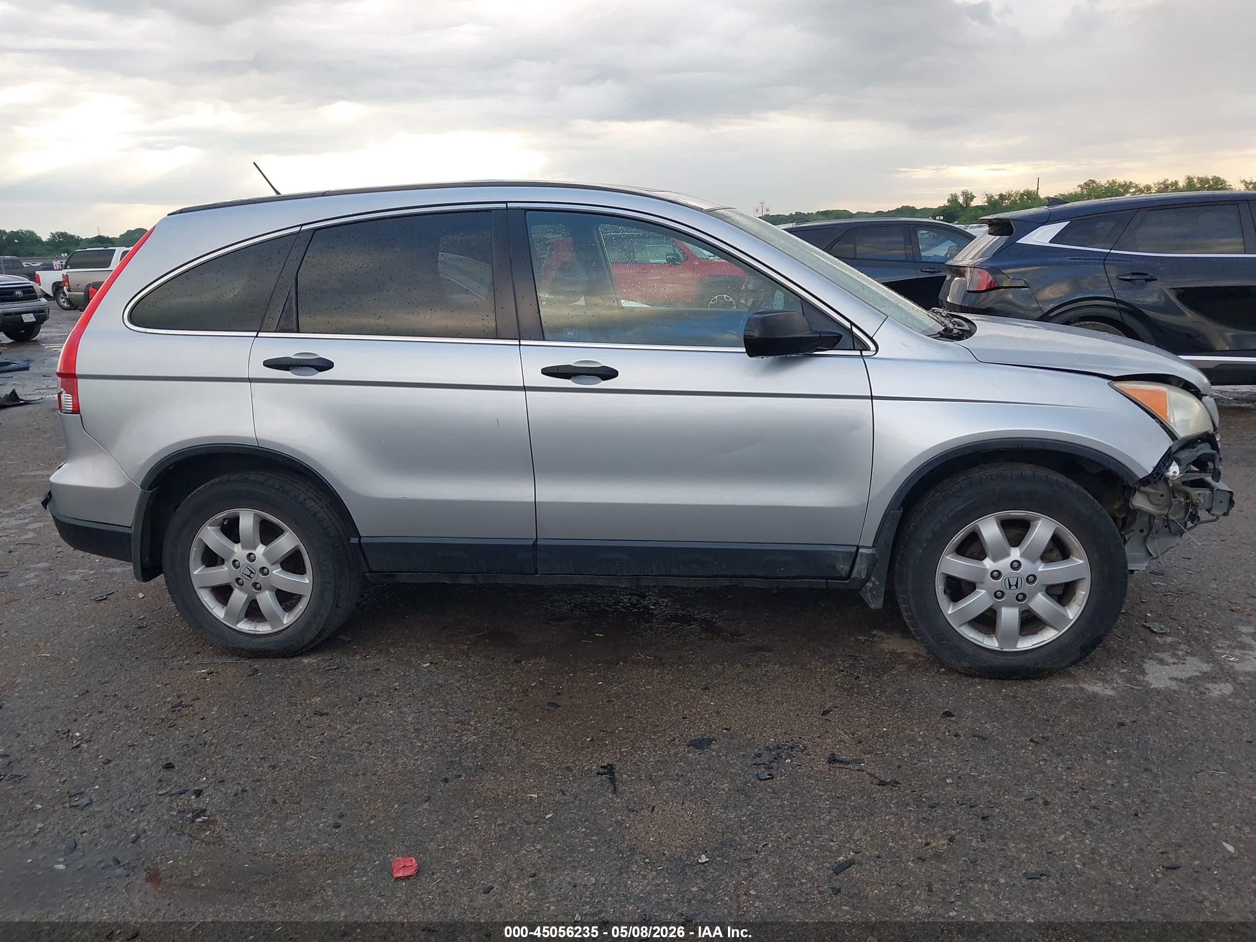 2009 Honda Cr-v Ex Silver vin: 3CZRE38579G700725