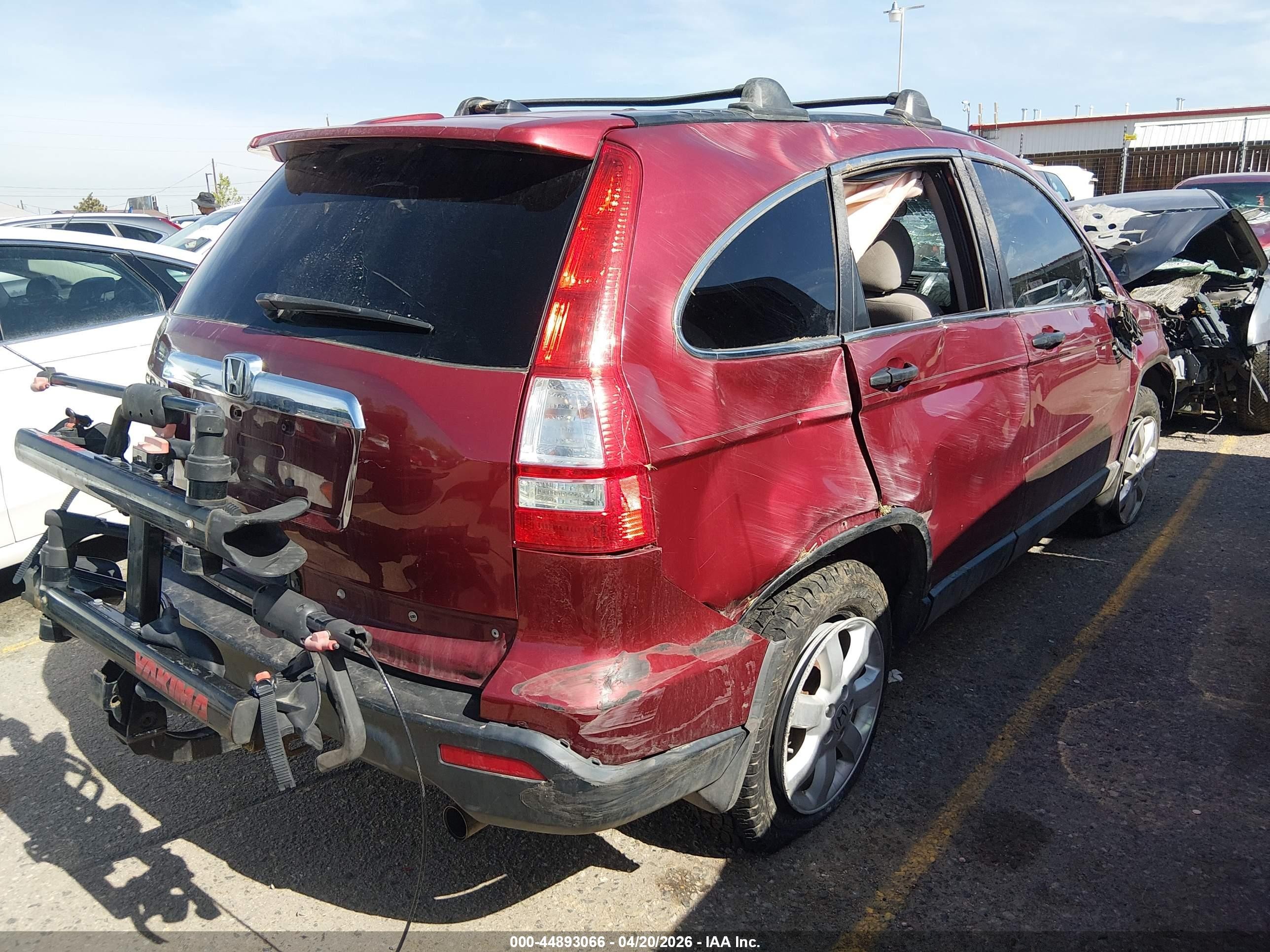 2009 Honda Cr-v Ex Maroon vin: 3CZRE38579G704290