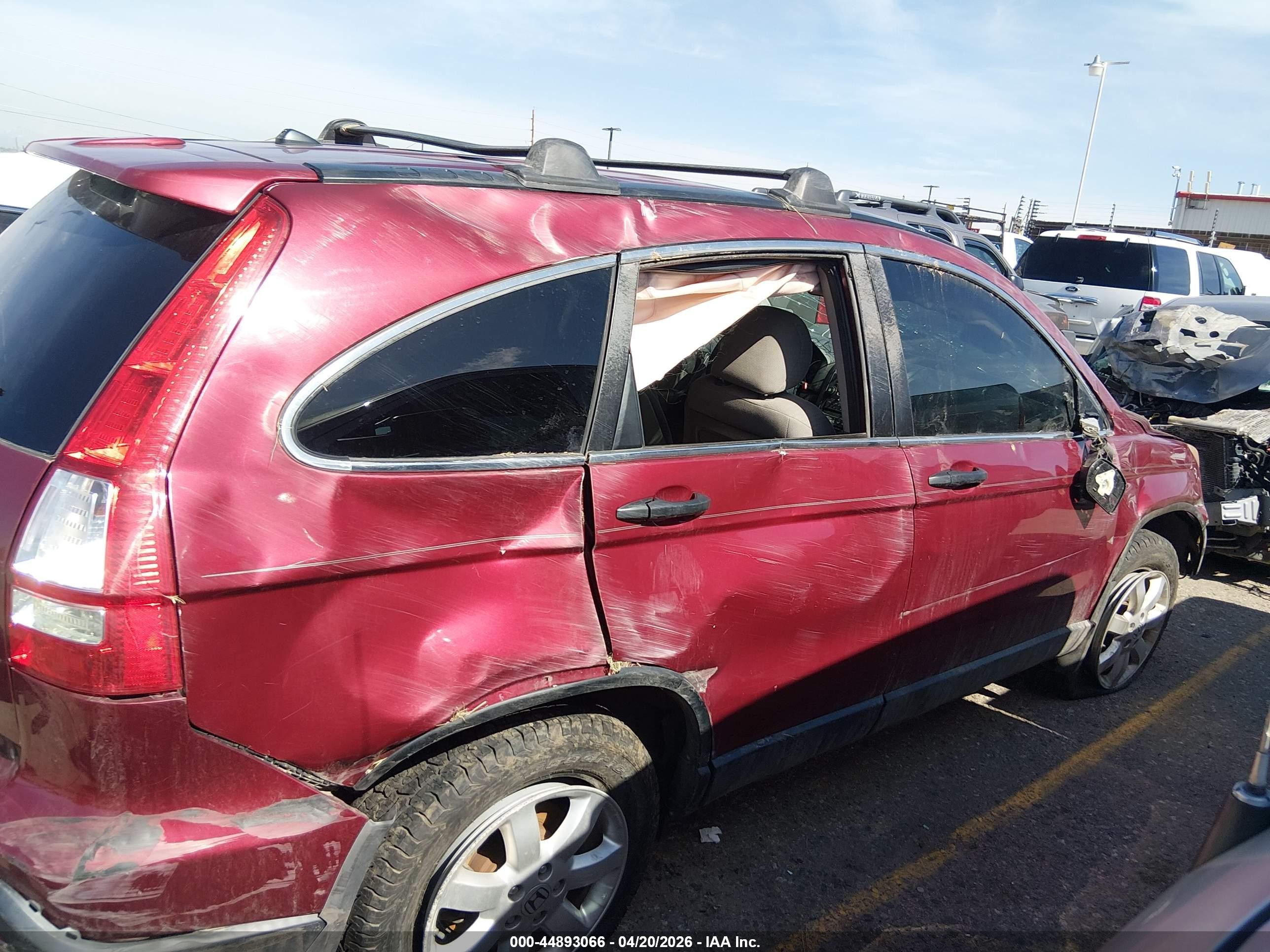 2009 Honda Cr-v Ex Maroon vin: 3CZRE38579G704290