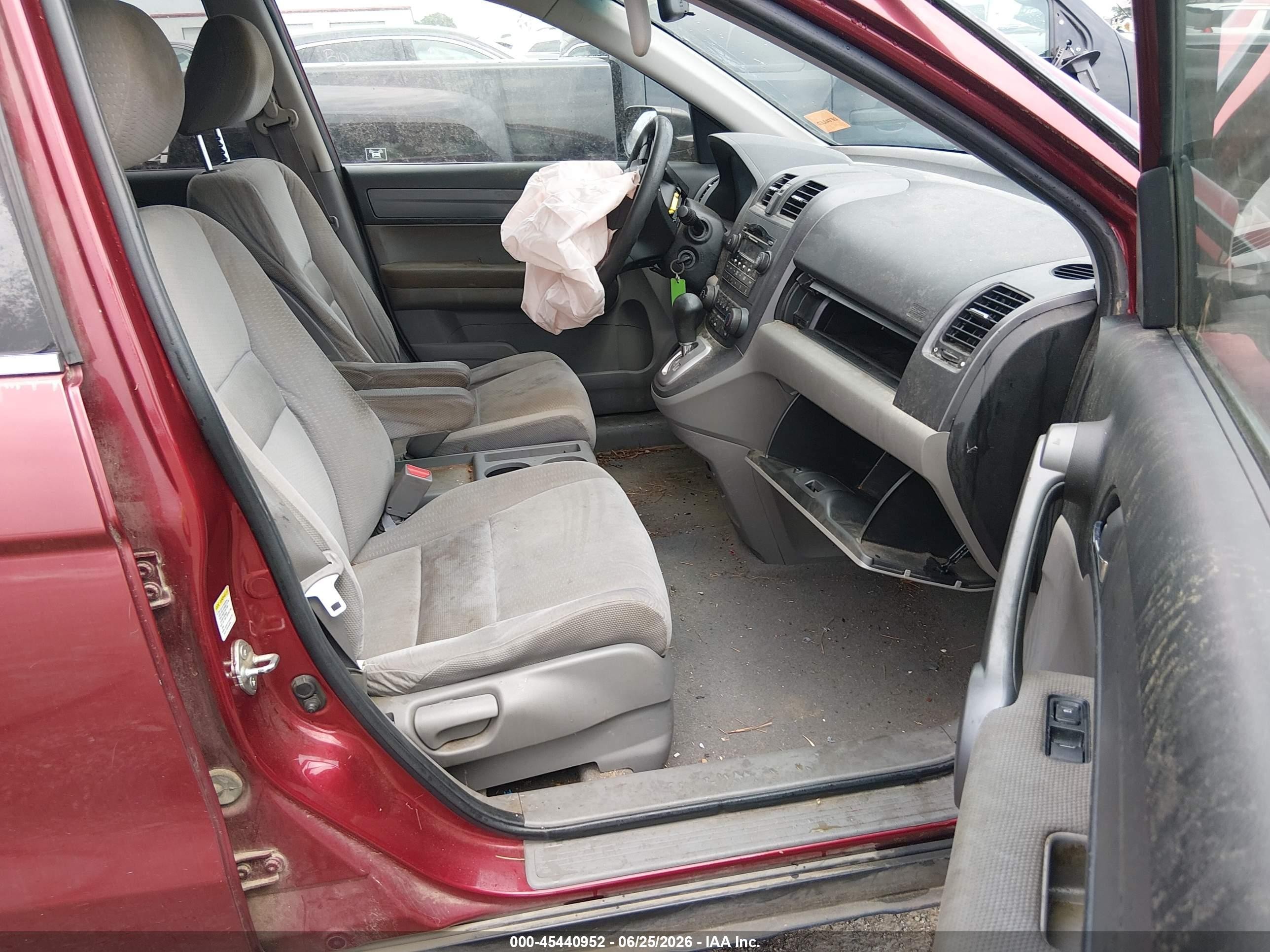 2009 Honda Cr-v Ex Red vin: 3CZRE38589G703925