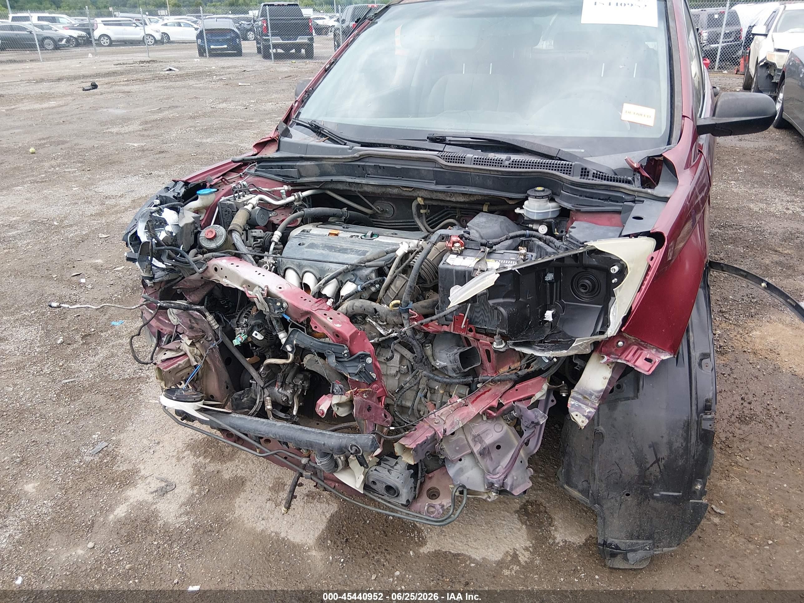 2009 Honda Cr-v Ex Red vin: 3CZRE38589G703925