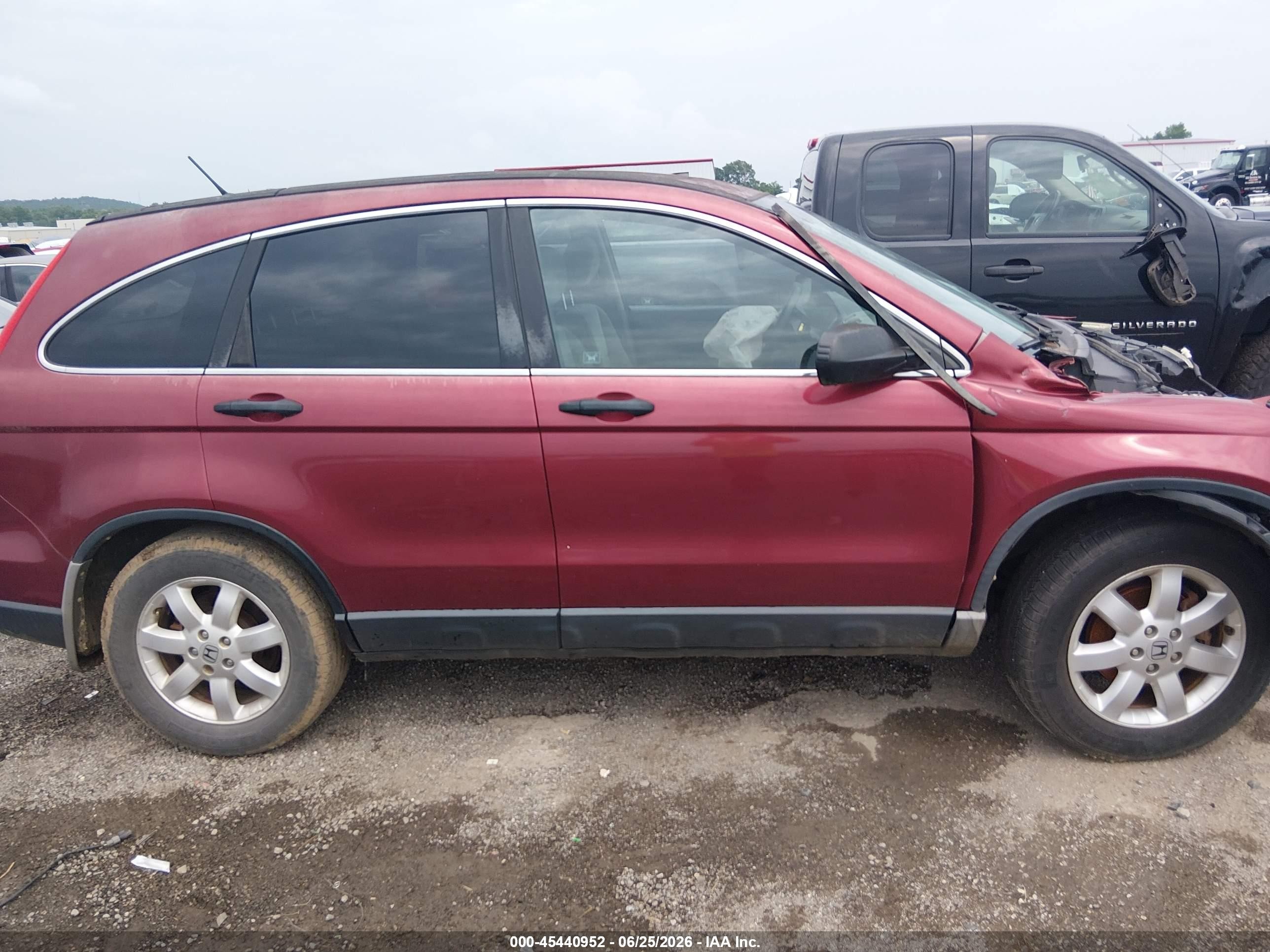 2009 Honda Cr-v Ex Red vin: 3CZRE38589G703925