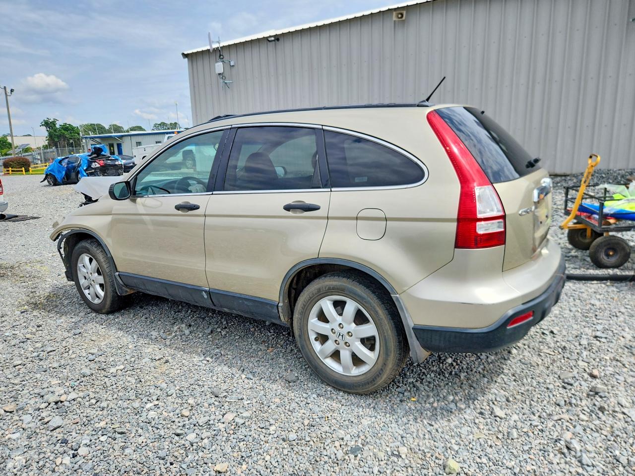 2008 Honda Cr-v Ex Tan vin: 3CZRE38598G703964