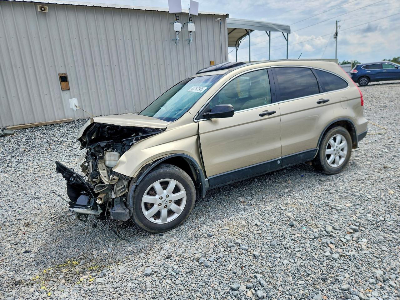 2008 Honda Cr-v Ex Tan vin: 3CZRE38598G703964