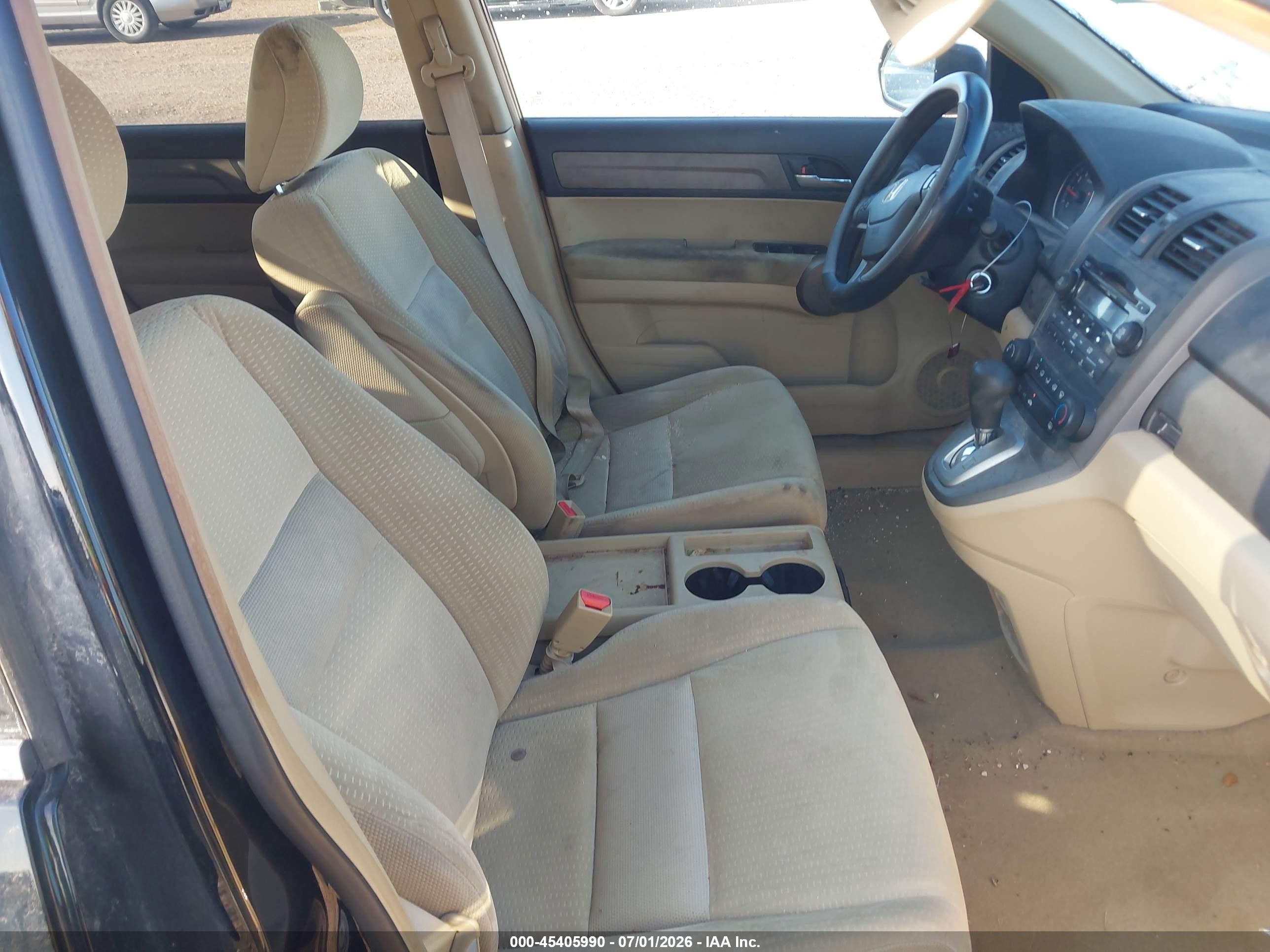 2008 Honda Cr-v Ex Black vin: 3CZRE38598G705634