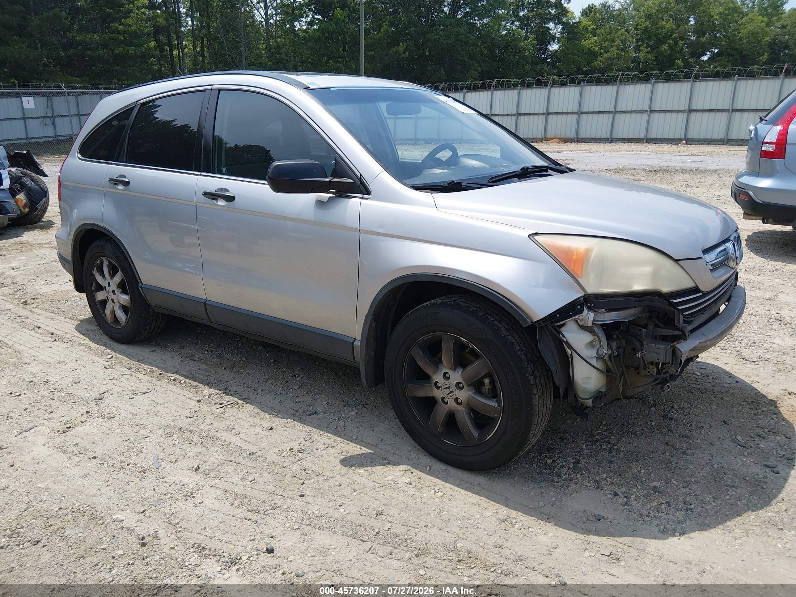 2009 Honda Cr-v Ex Silver vin: 3CZRE38599G700743