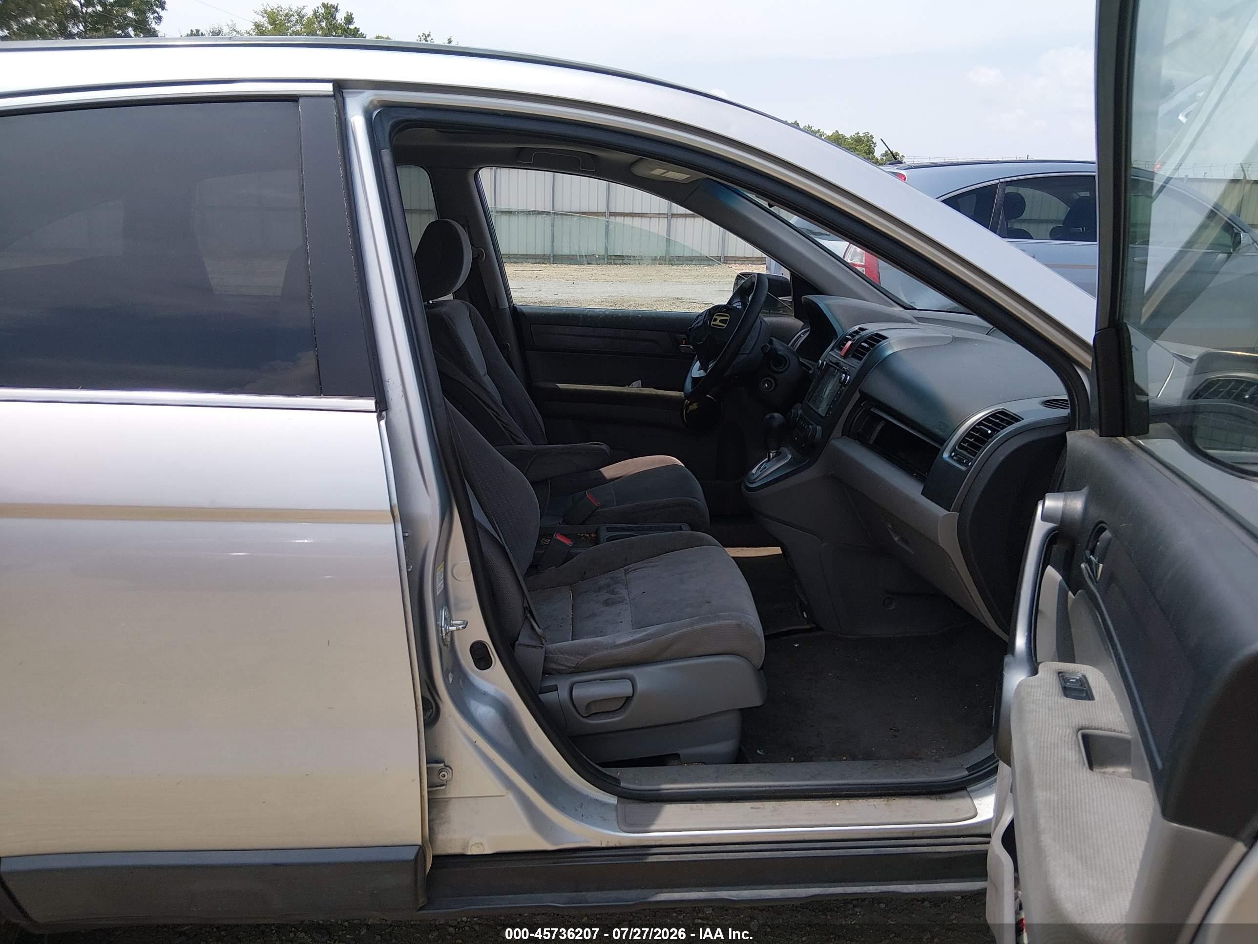 2009 Honda Cr-v Ex Silver vin: 3CZRE38599G700743