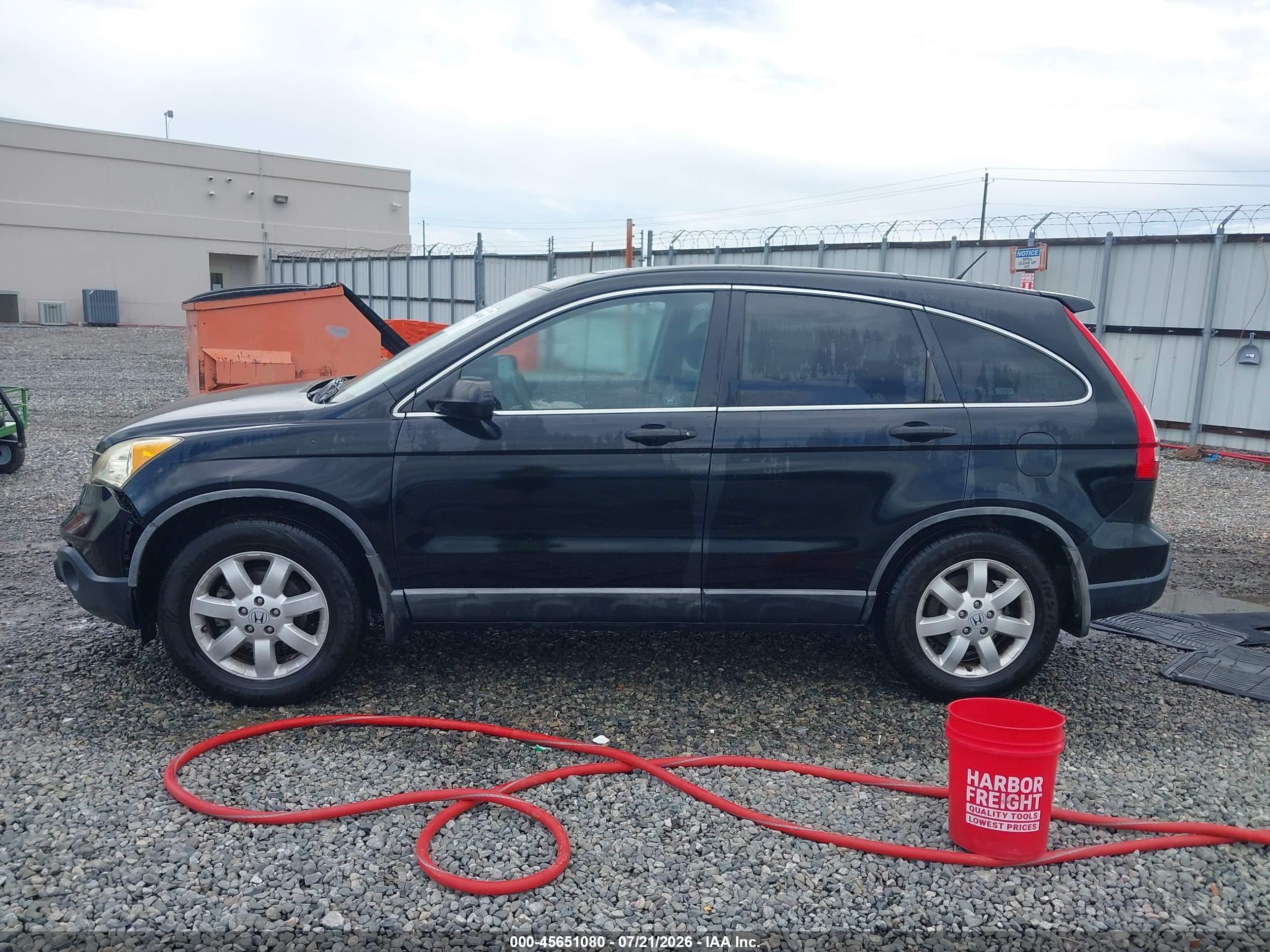 2008 Honda Cr-v Ex Black vin: 3CZRE385X8G701320