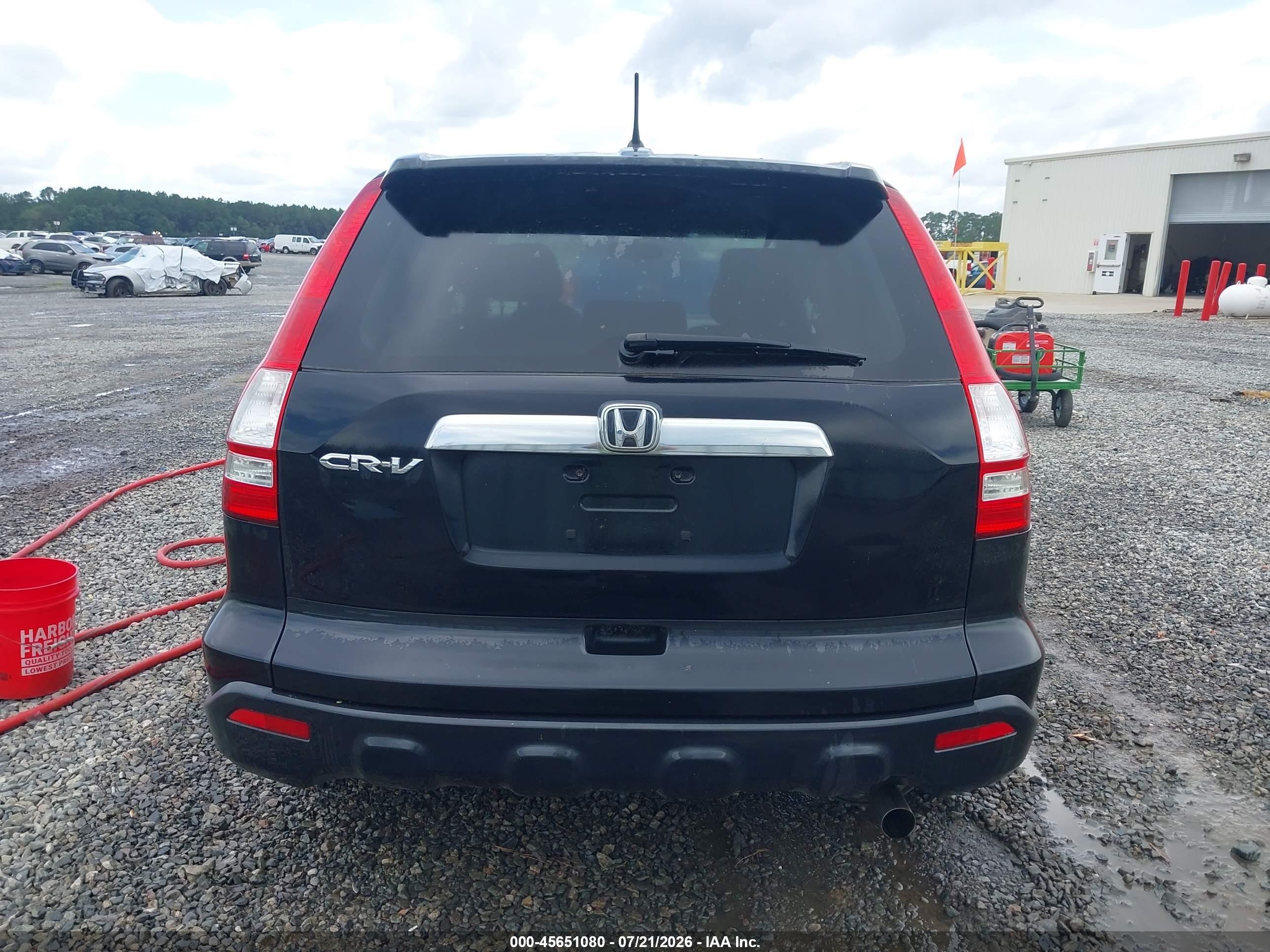 2008 Honda Cr-v Ex Black vin: 3CZRE385X8G701320