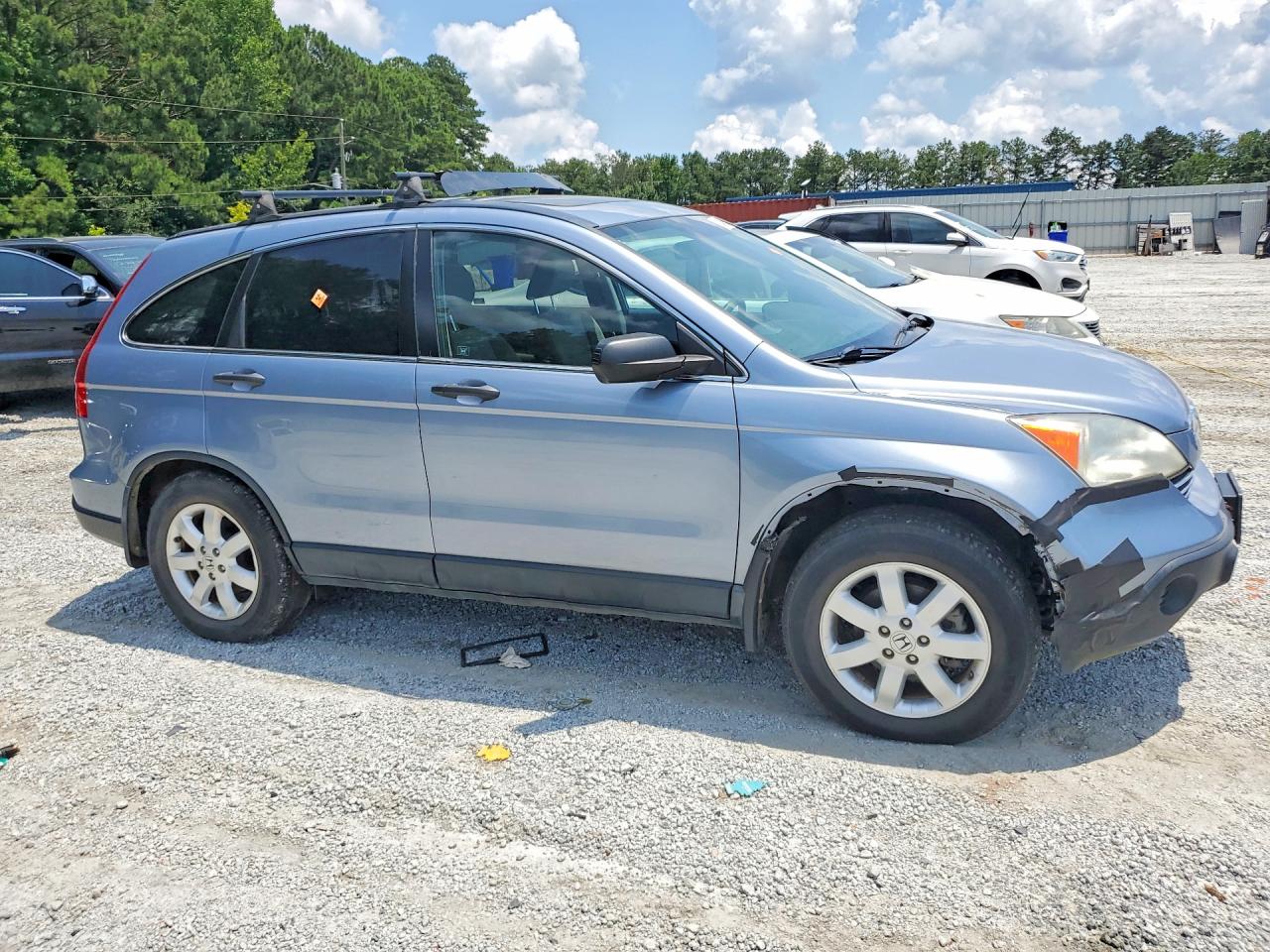 2008 Honda Cr-v Ex Blue vin: 3CZRE385X8G704721