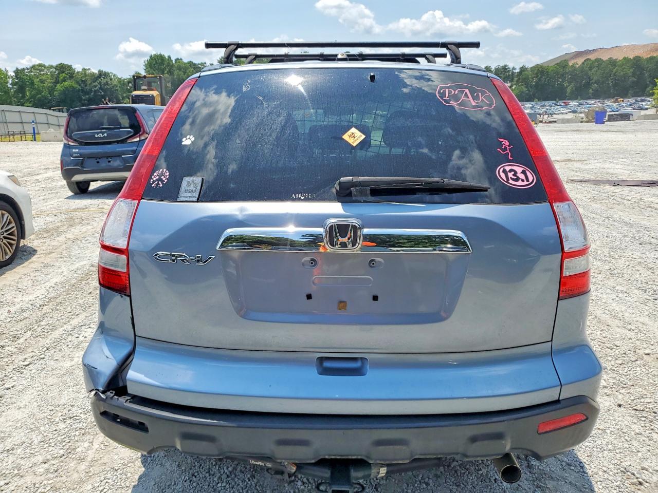 2008 Honda Cr-v Ex Blue vin: 3CZRE385X8G704721
