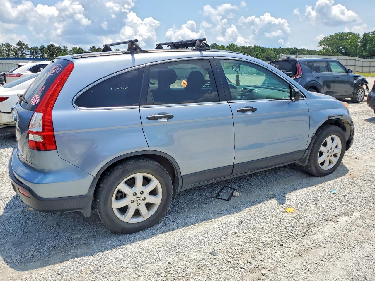 2008 Honda Cr-v Ex Blue vin: 3CZRE385X8G704721