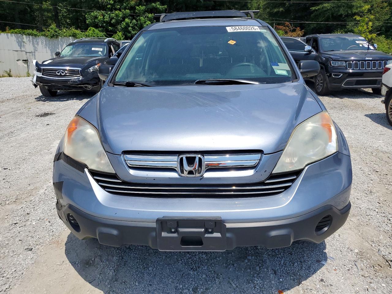 2008 Honda Cr-v Ex Blue vin: 3CZRE385X8G704721