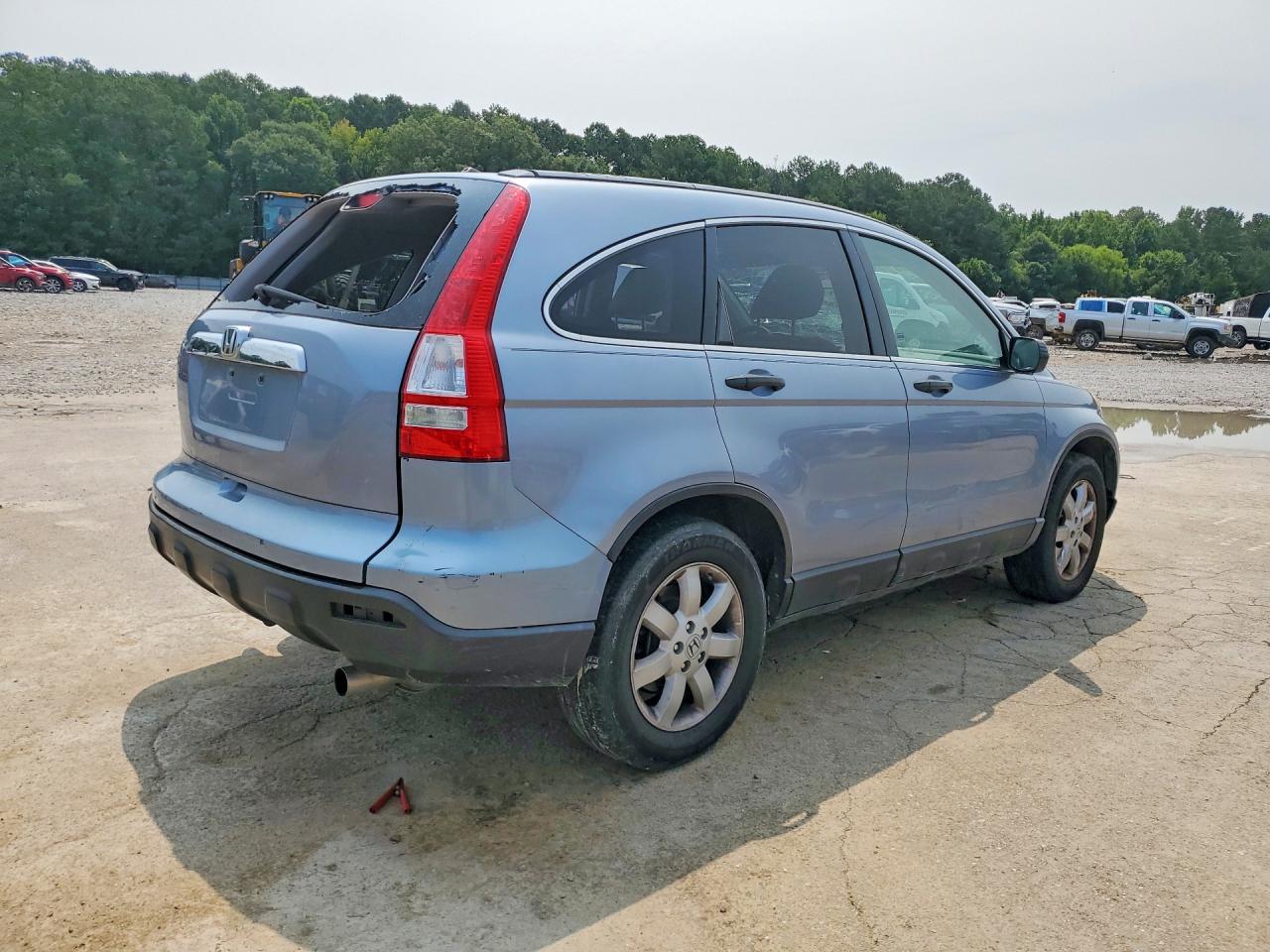 2008 Honda Cr-v Ex Blue vin: 3CZRE385X8G705061