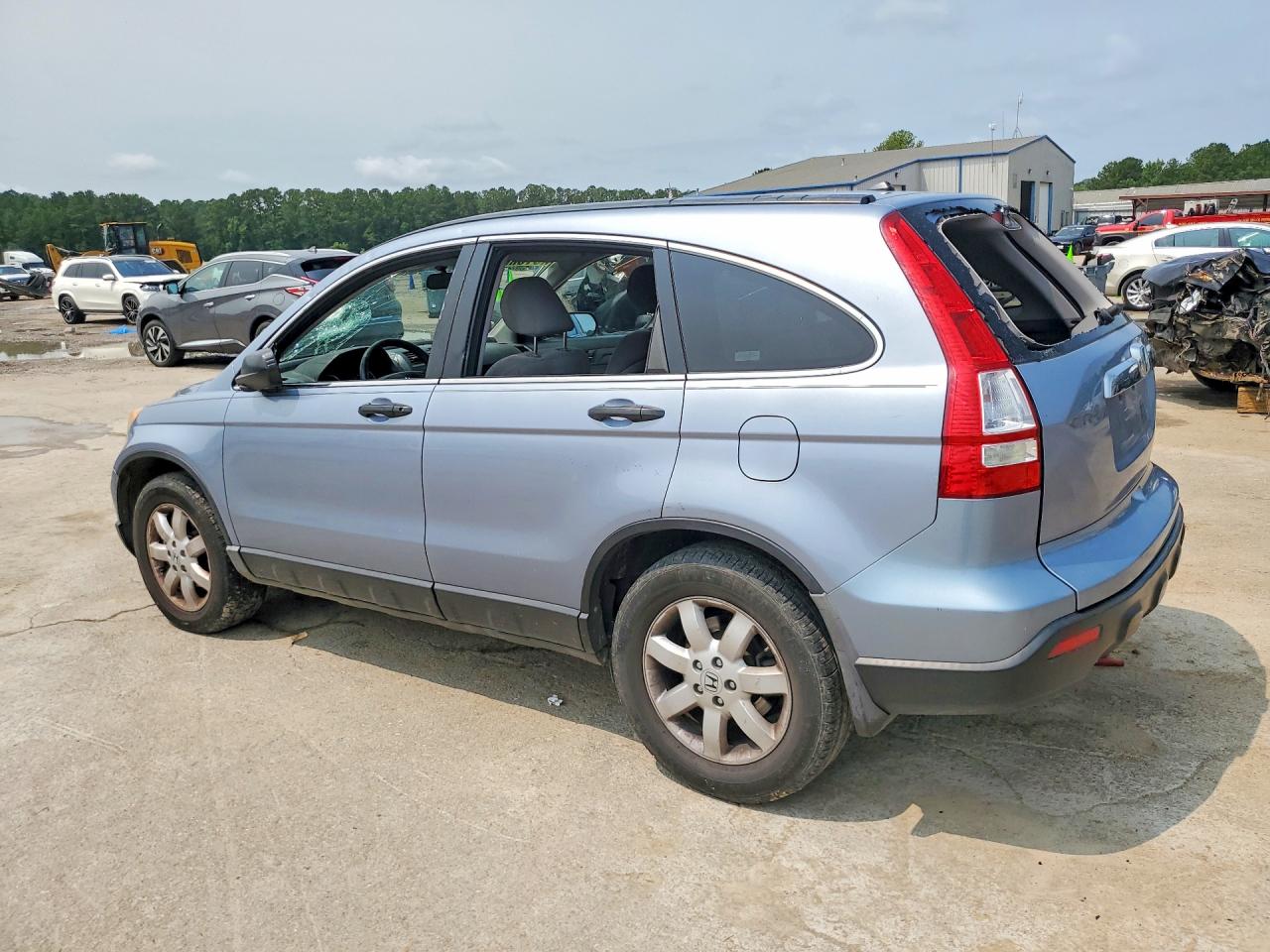 2008 Honda Cr-v Ex Blue vin: 3CZRE385X8G705061