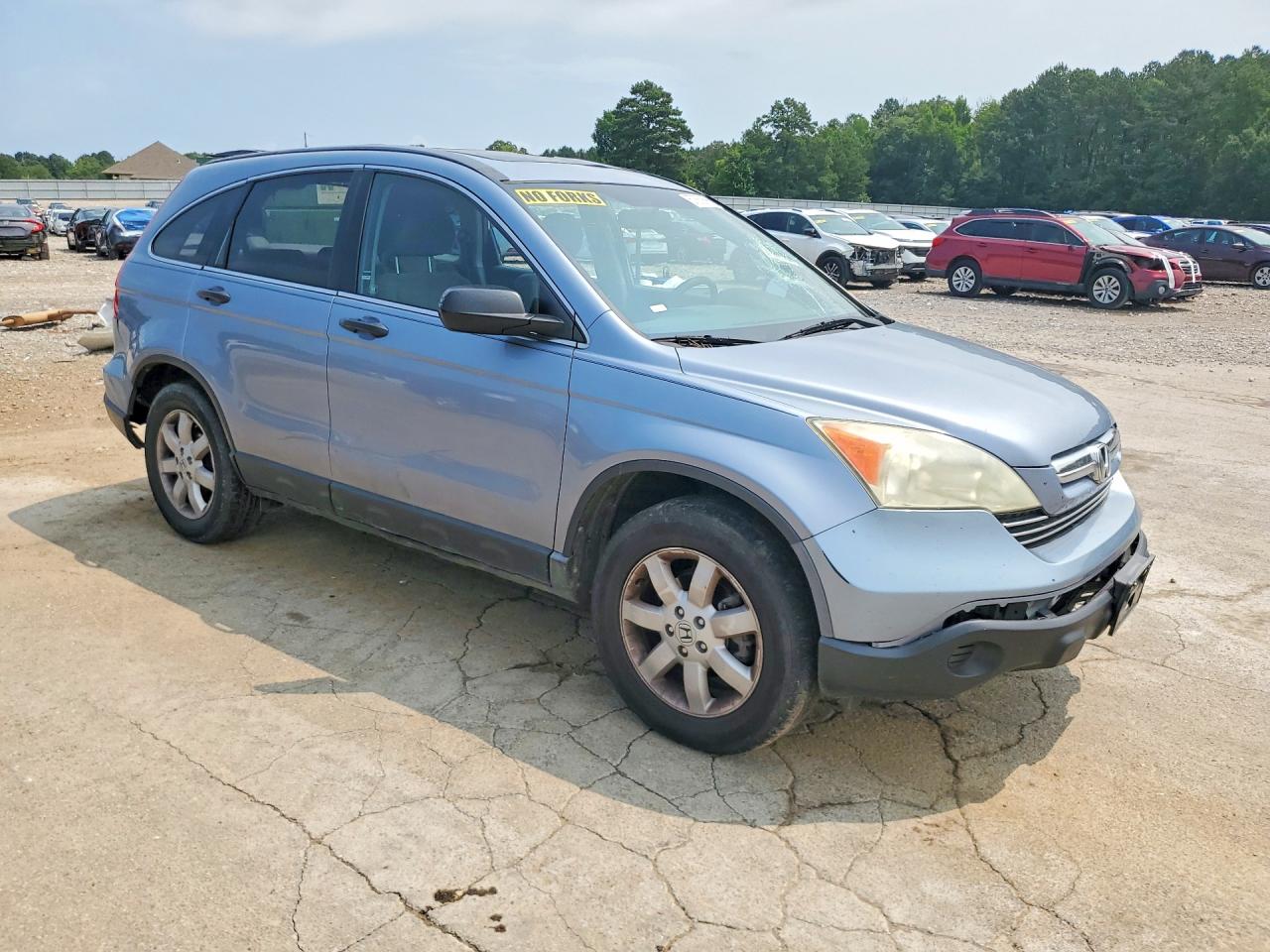2008 Honda Cr-v Ex Blue vin: 3CZRE385X8G705061