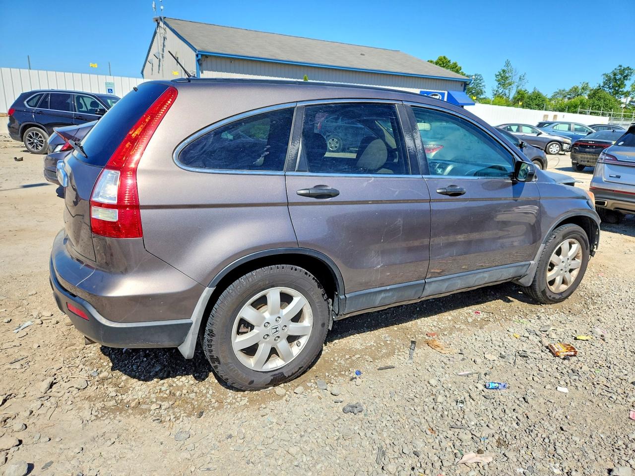 2009 Honda Cr-v Ex Серый vin: 3CZRE385X9G700234