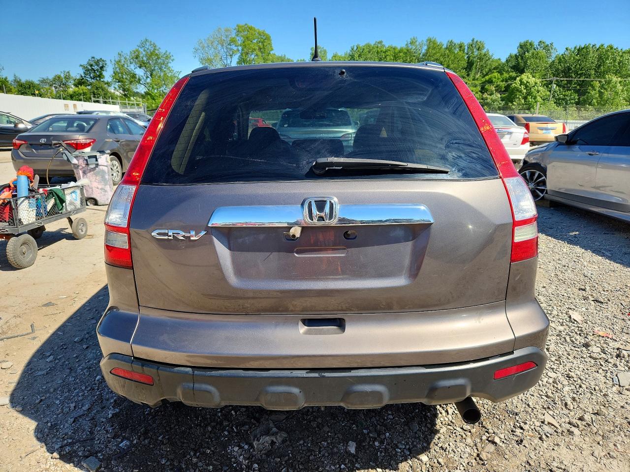 2009 Honda Cr-v Ex Серый vin: 3CZRE385X9G700234
