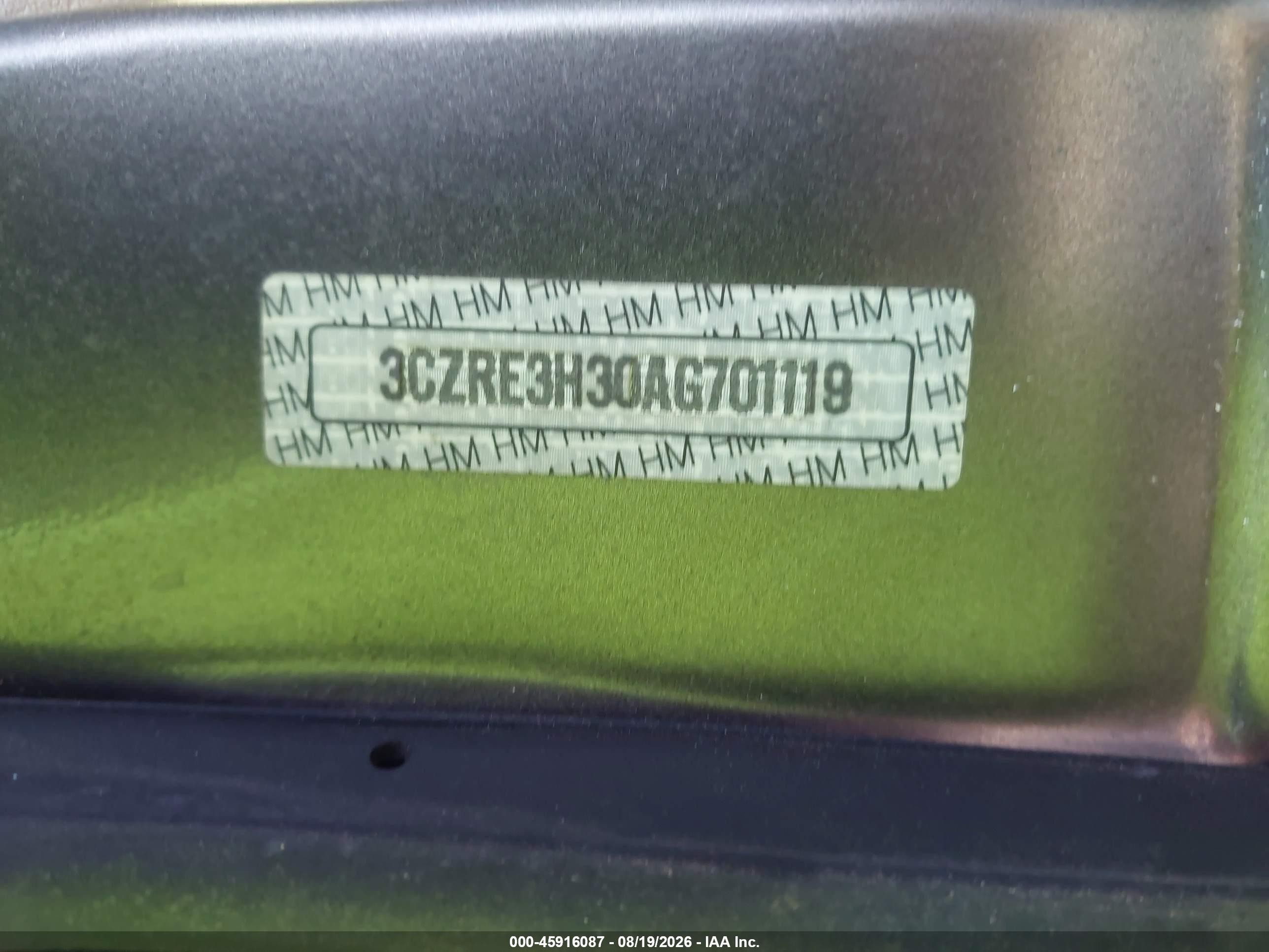 2010 Honda Cr-v Lx Gold vin: 3CZRE3H30AG701119