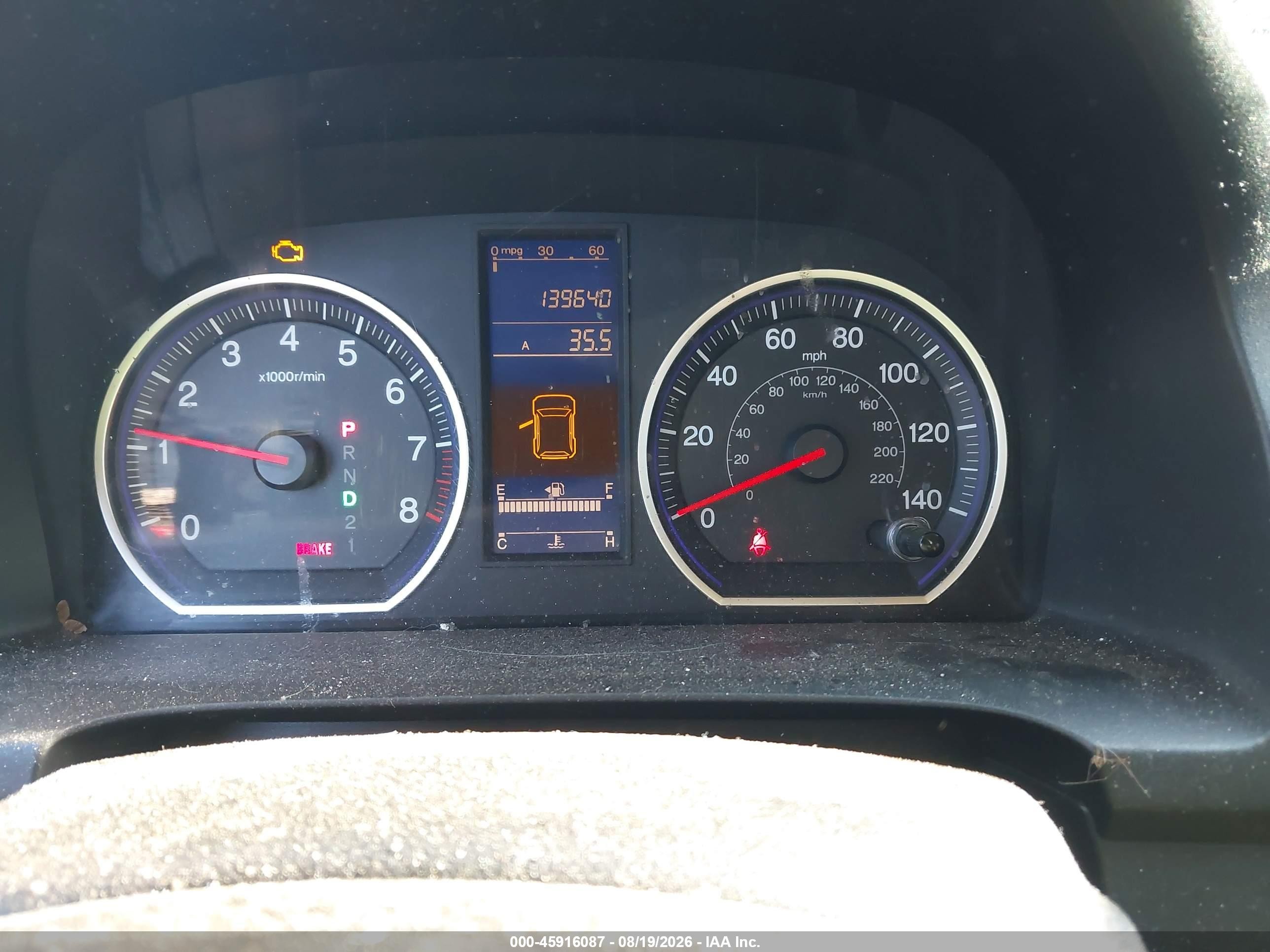 2010 Honda Cr-v Lx Gold vin: 3CZRE3H30AG701119