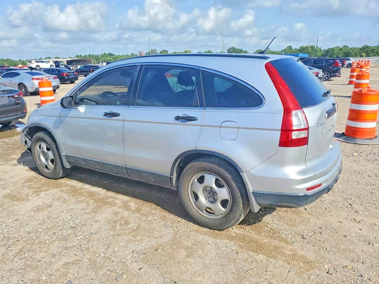 2010 Honda Cr V Silver vin: 3CZRE3H30AG701802