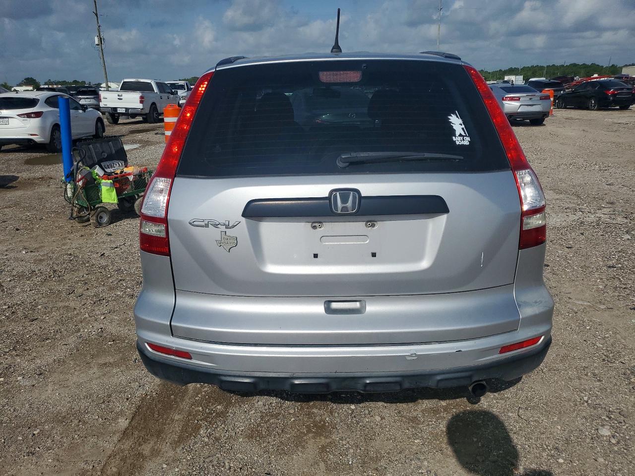 2010 Honda Cr V Silver vin: 3CZRE3H30AG701802