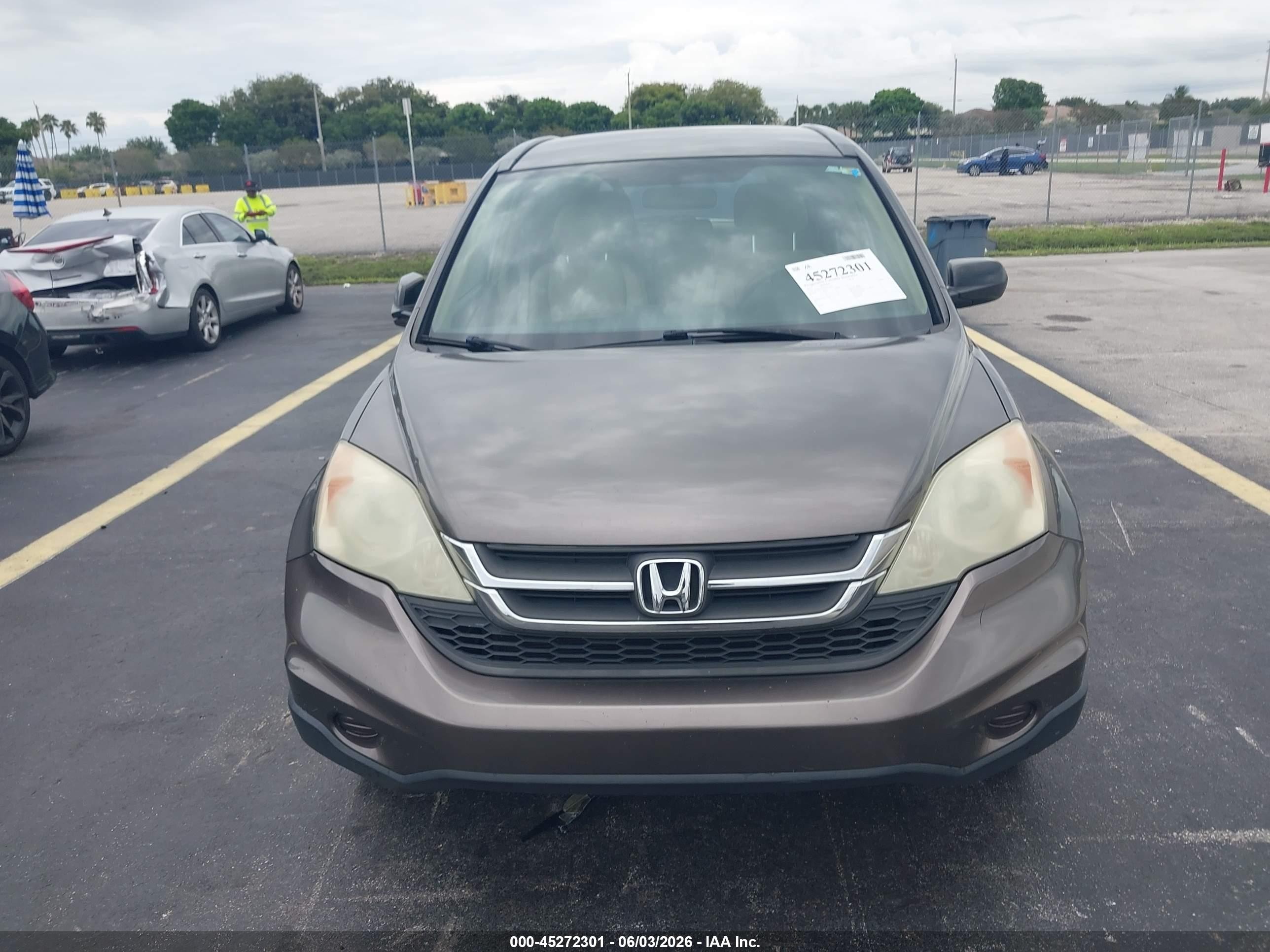 2011 Honda Cr-v Lx Gray vin: 3CZRE3H30BG701896