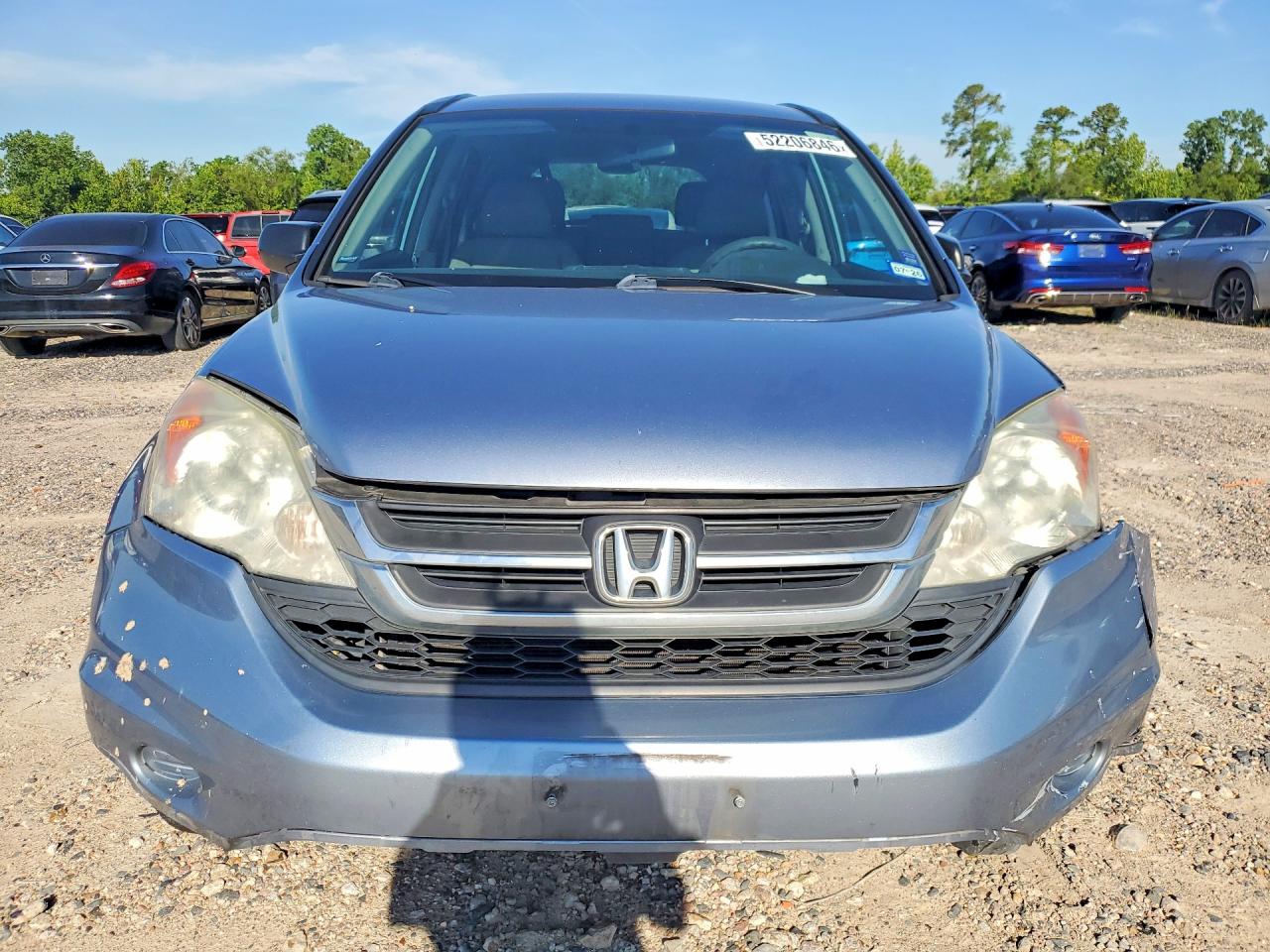 2010 Honda Cr-v Lx Blue vin: 3CZRE3H31AG705082