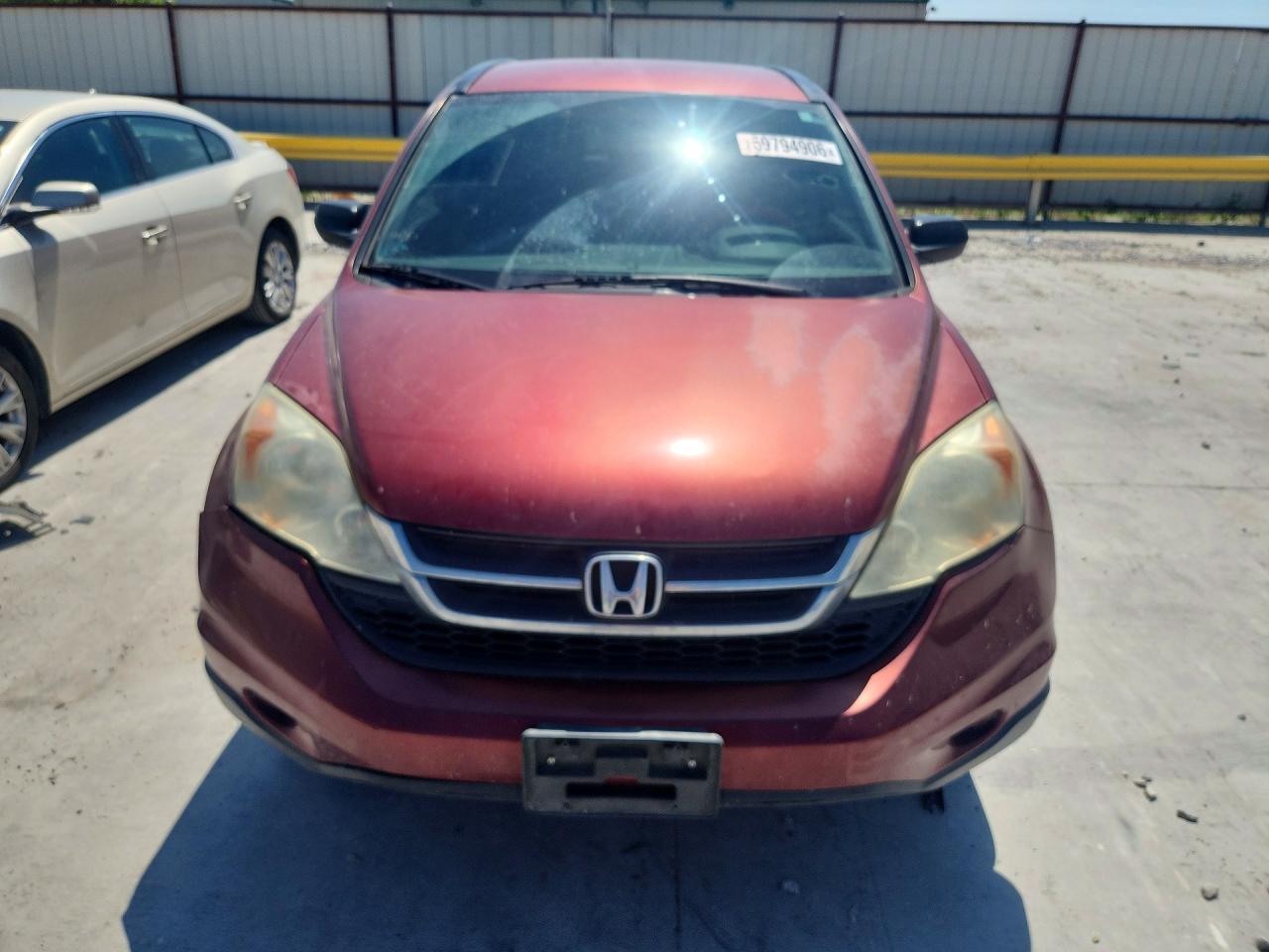 2011 Honda Cr-v Lx Burgundy vin: 3CZRE3H31BG702653