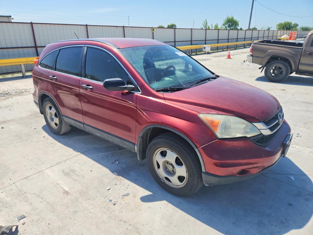 2011 Honda Cr-v Lx Burgundy vin: 3CZRE3H31BG702653