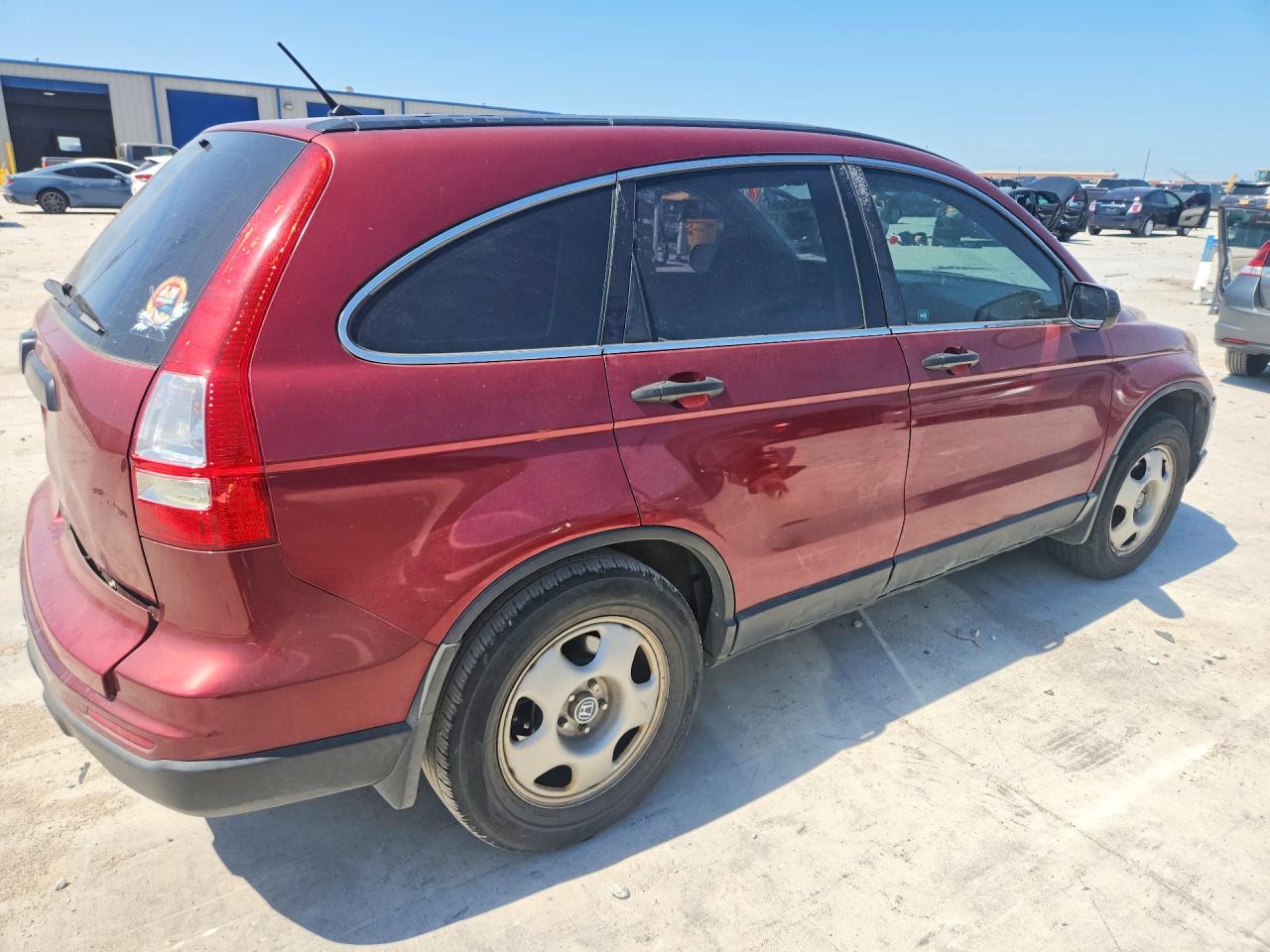 2011 Honda Cr-v Lx Burgundy vin: 3CZRE3H31BG702653