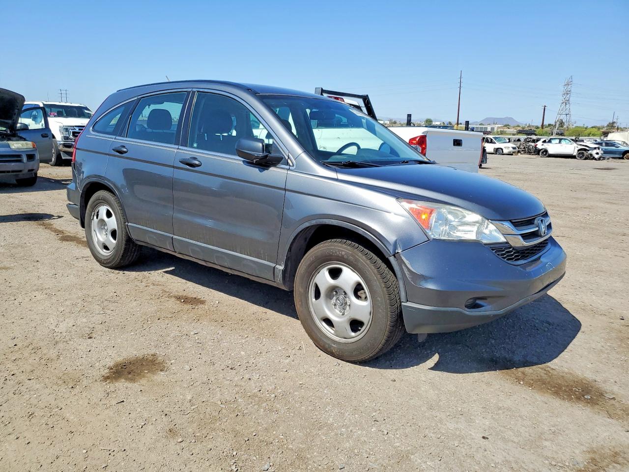 2011 Honda Cr-v Lx Серый vin: 3CZRE3H31BG703575