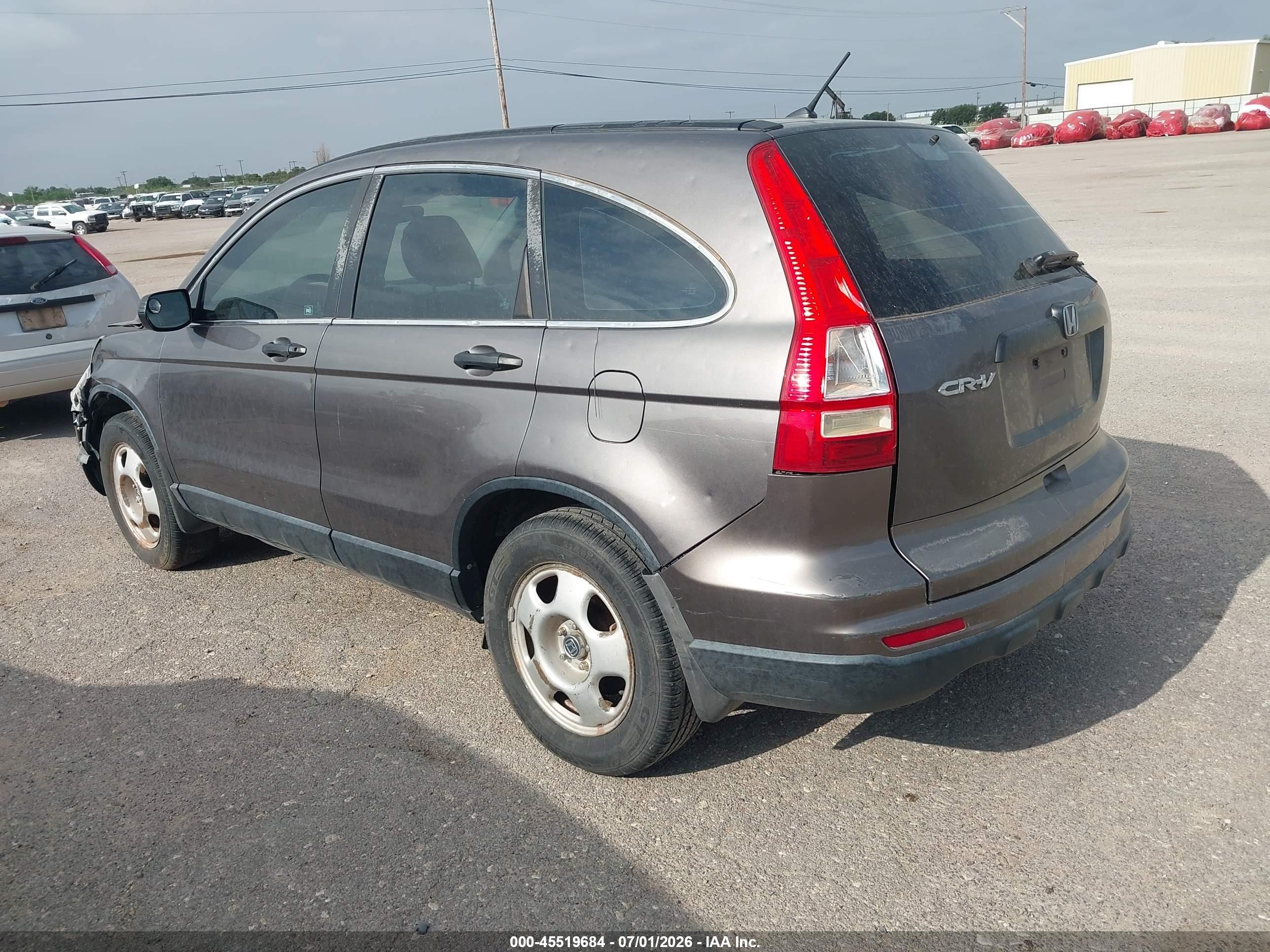 2010 Honda Cr-v Lx Brown vin: 3CZRE3H32AG705219