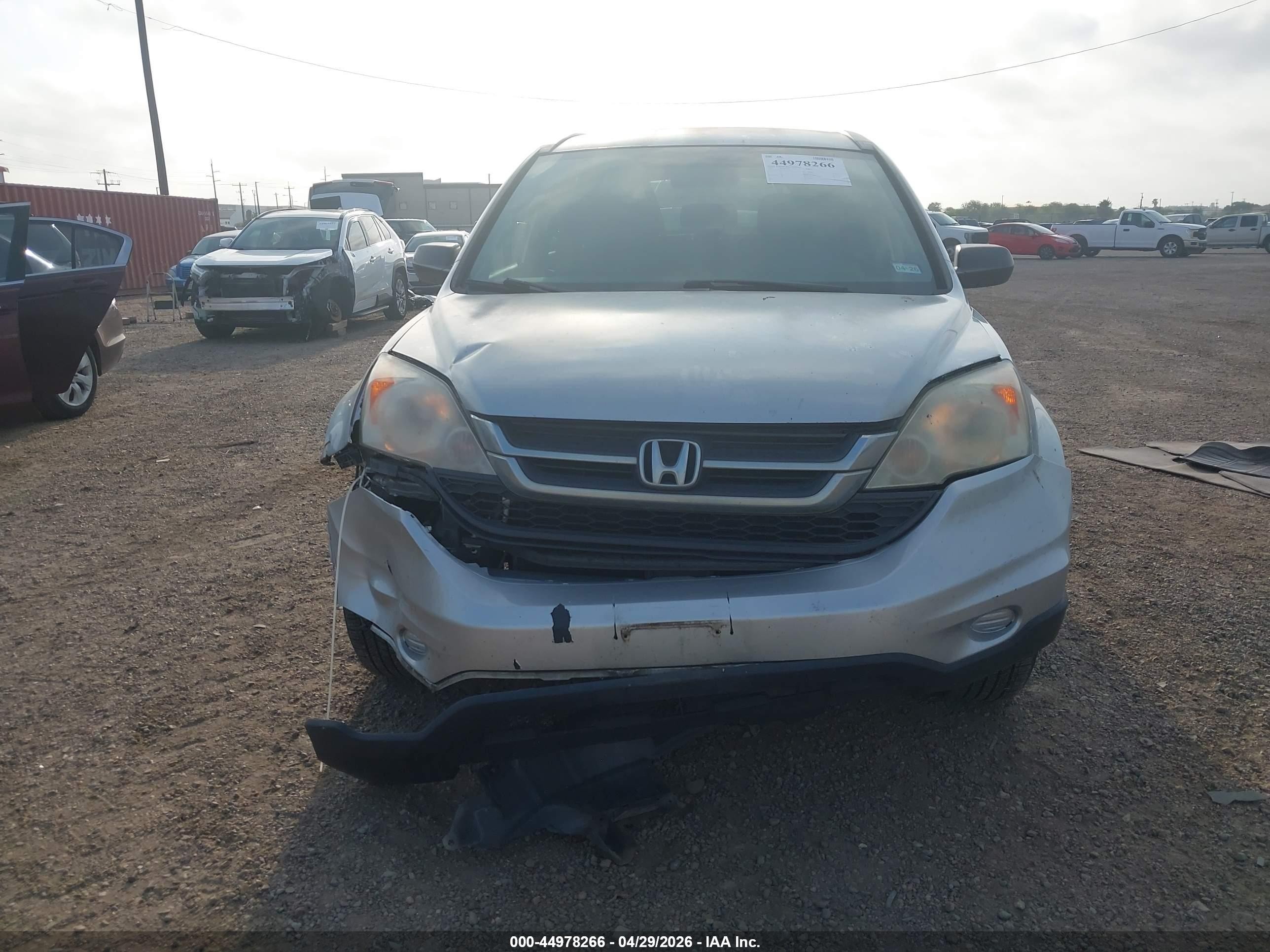 2010 Honda Cr-v Lx Серебряный vin: 3CZRE3H33AG701941