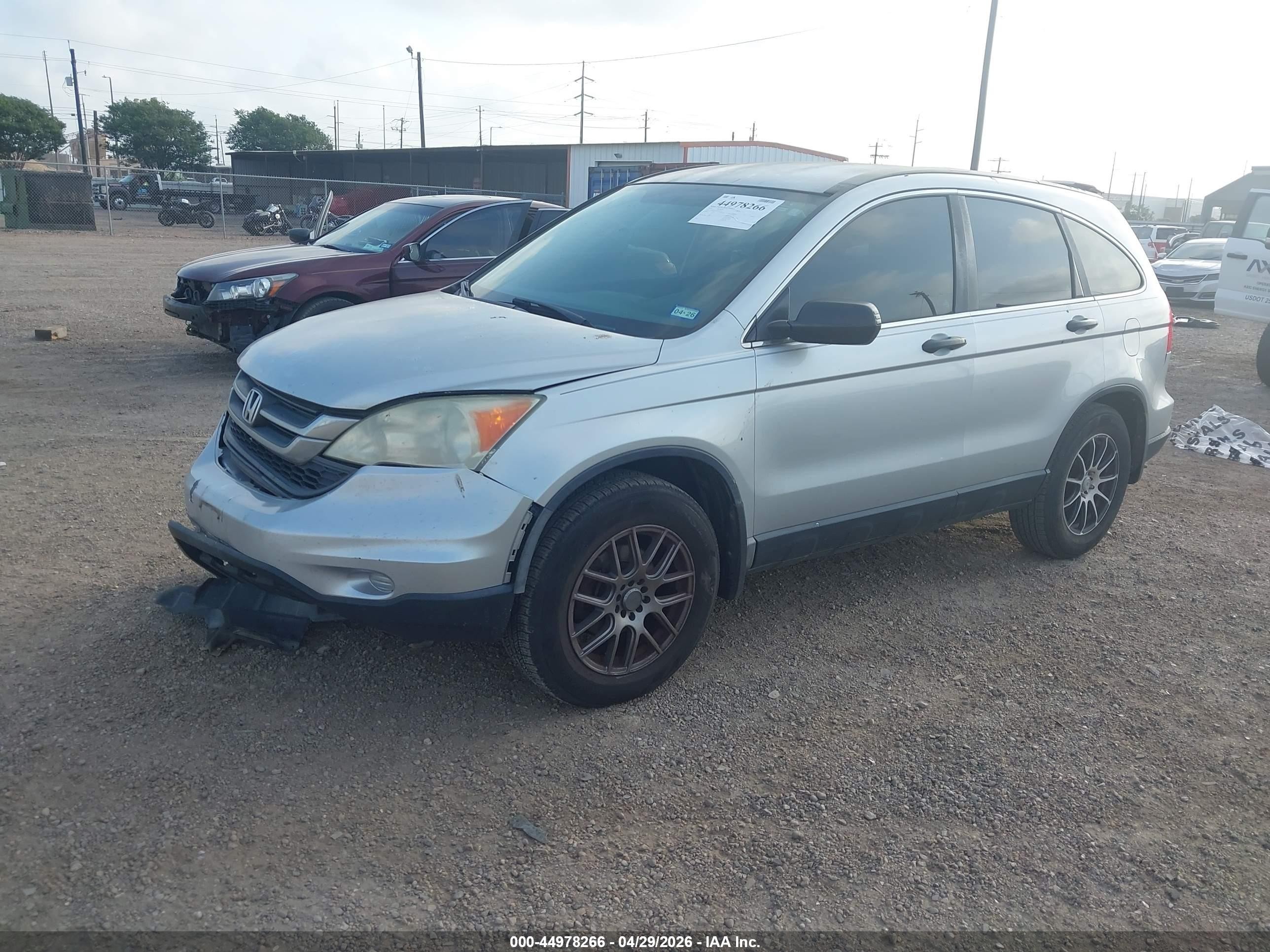 2010 Honda Cr-v Lx Серебряный vin: 3CZRE3H33AG701941