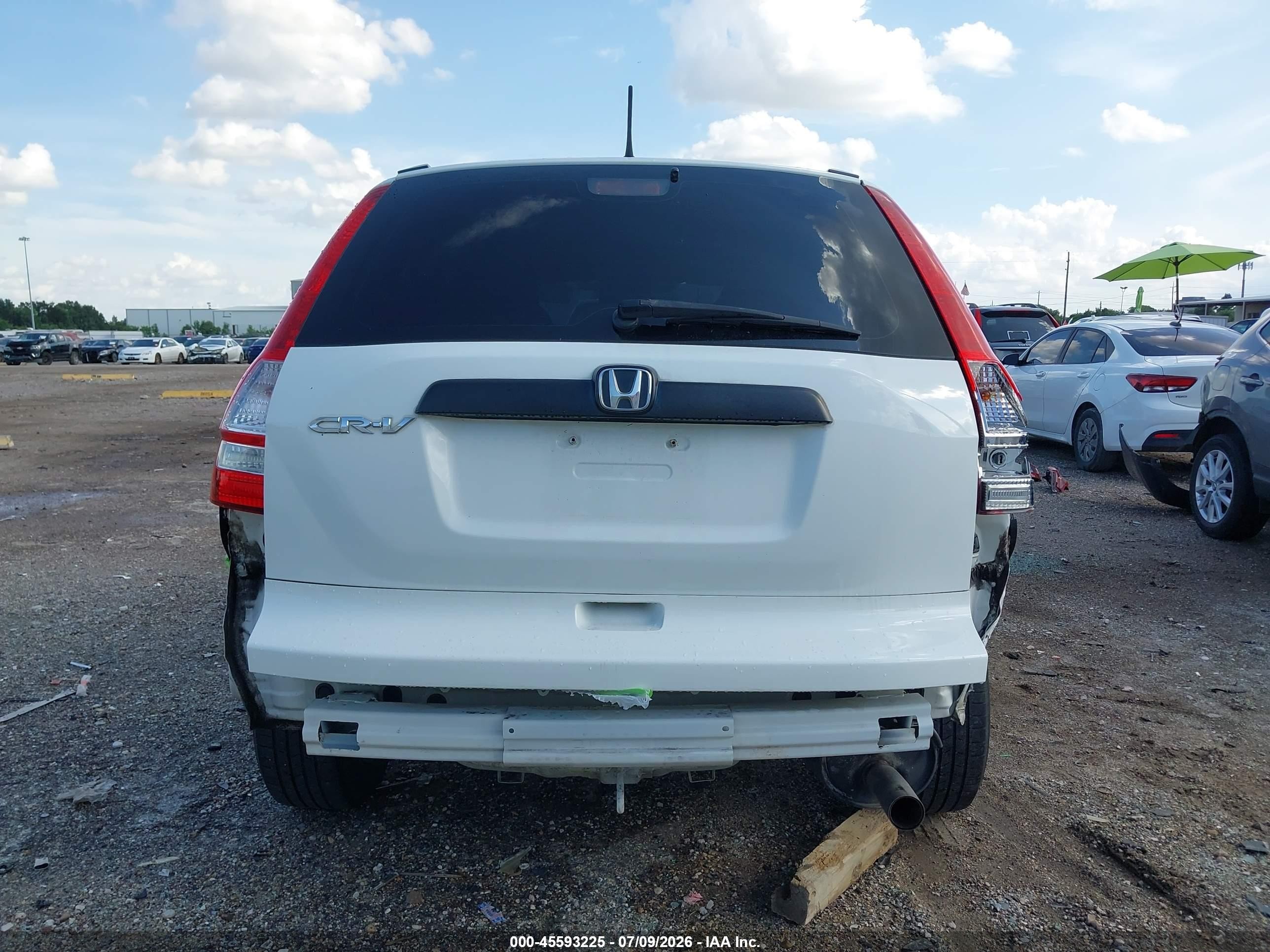 2011 Honda Cr-v Lx White vin: 3CZRE3H33BG701701