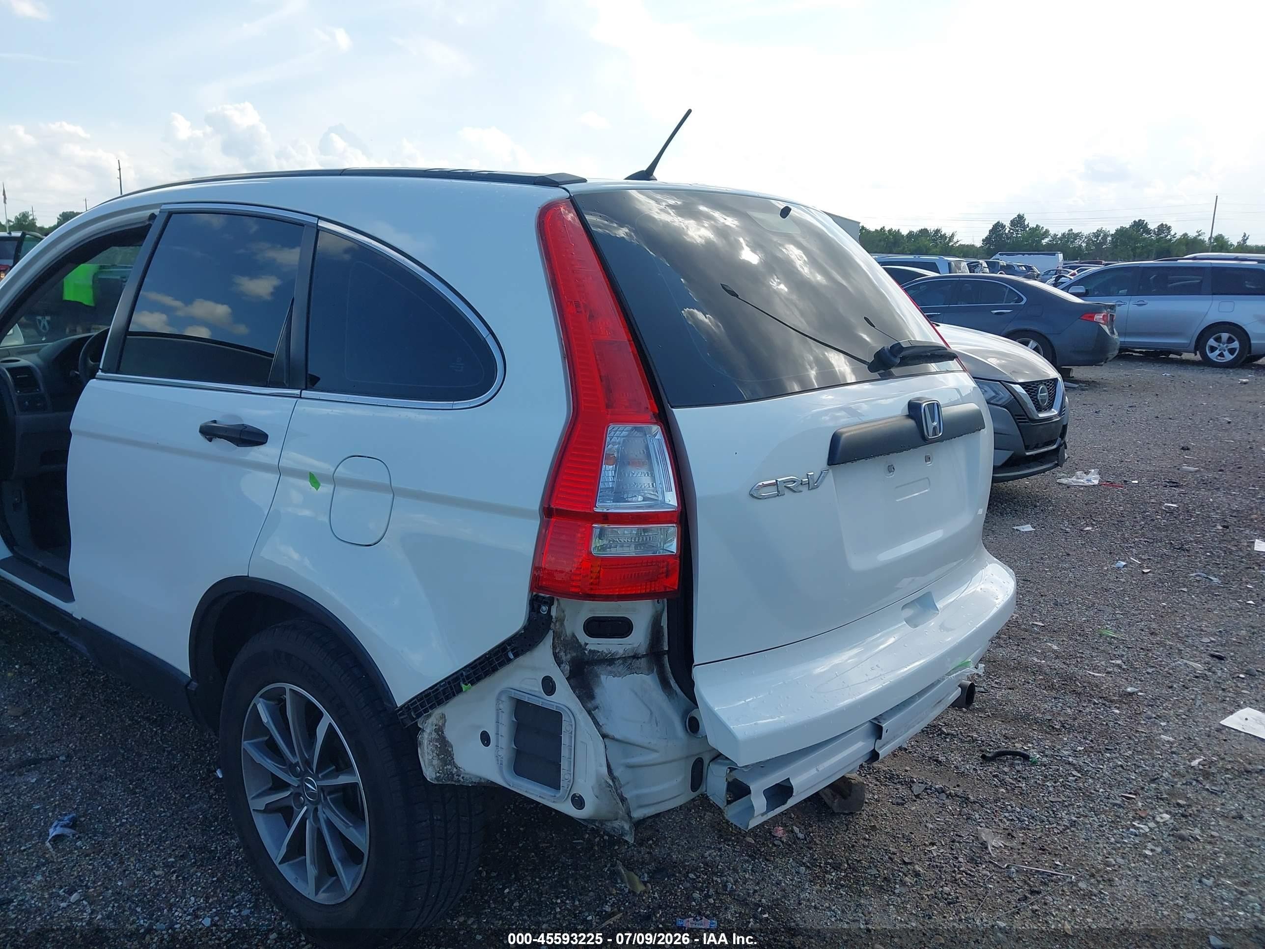 2011 Honda Cr-v Lx White vin: 3CZRE3H33BG701701