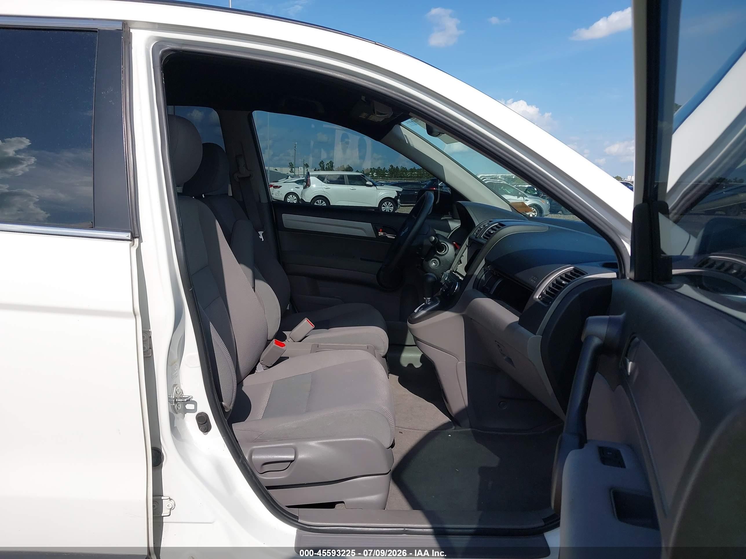 2011 Honda Cr-v Lx White vin: 3CZRE3H33BG701701